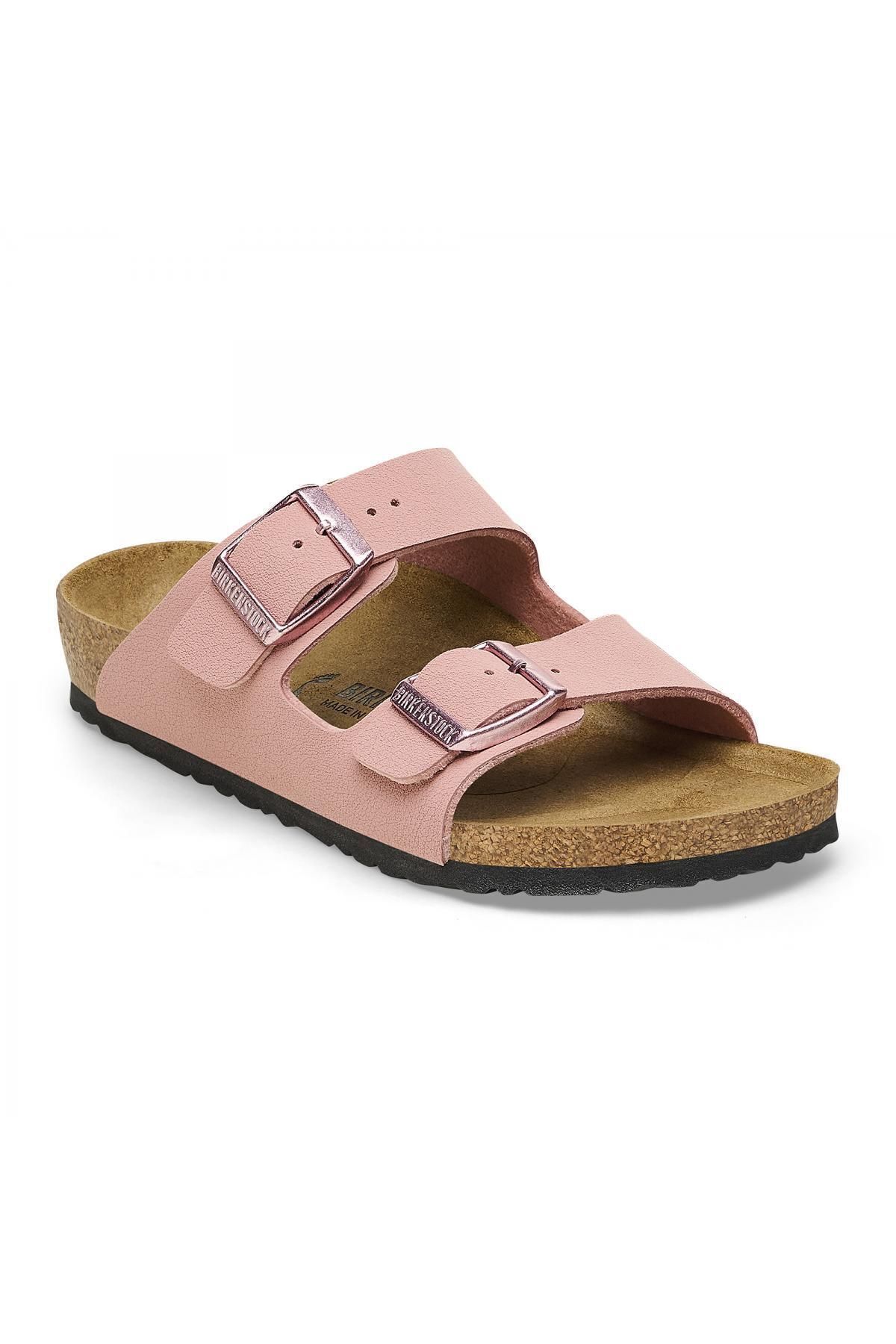 دمپایی صورتی دخترانه و بچگانه آریزونا BF دختر دوتایی Birkenstock