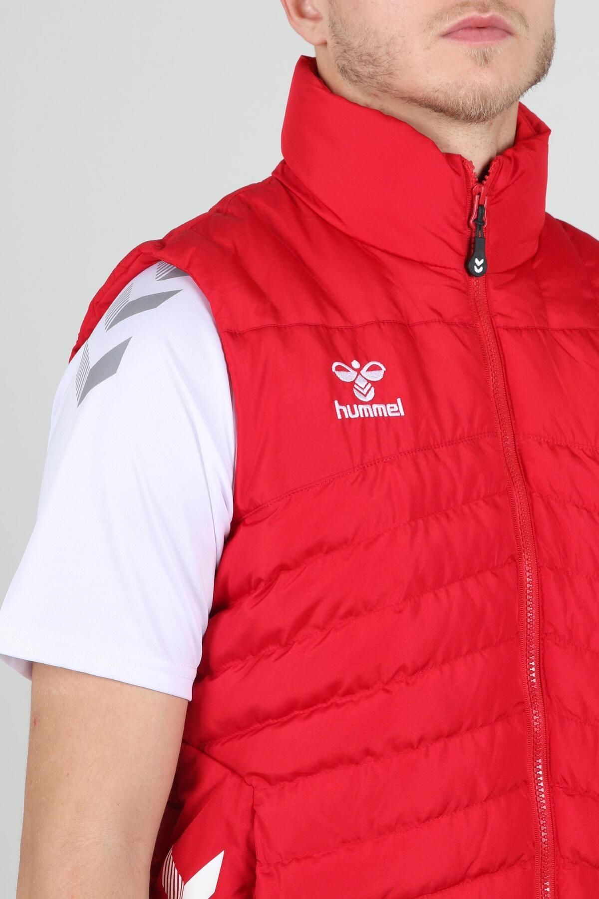جلیقه ورزشی قرمز مردانه برنده سوگند اورجینال hummel