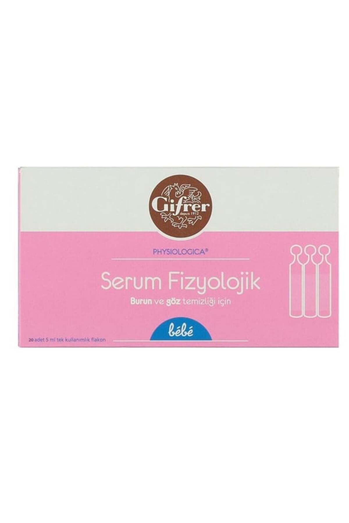 Gifrer Serum Fizyolojik 5 ml 20 Flakon
