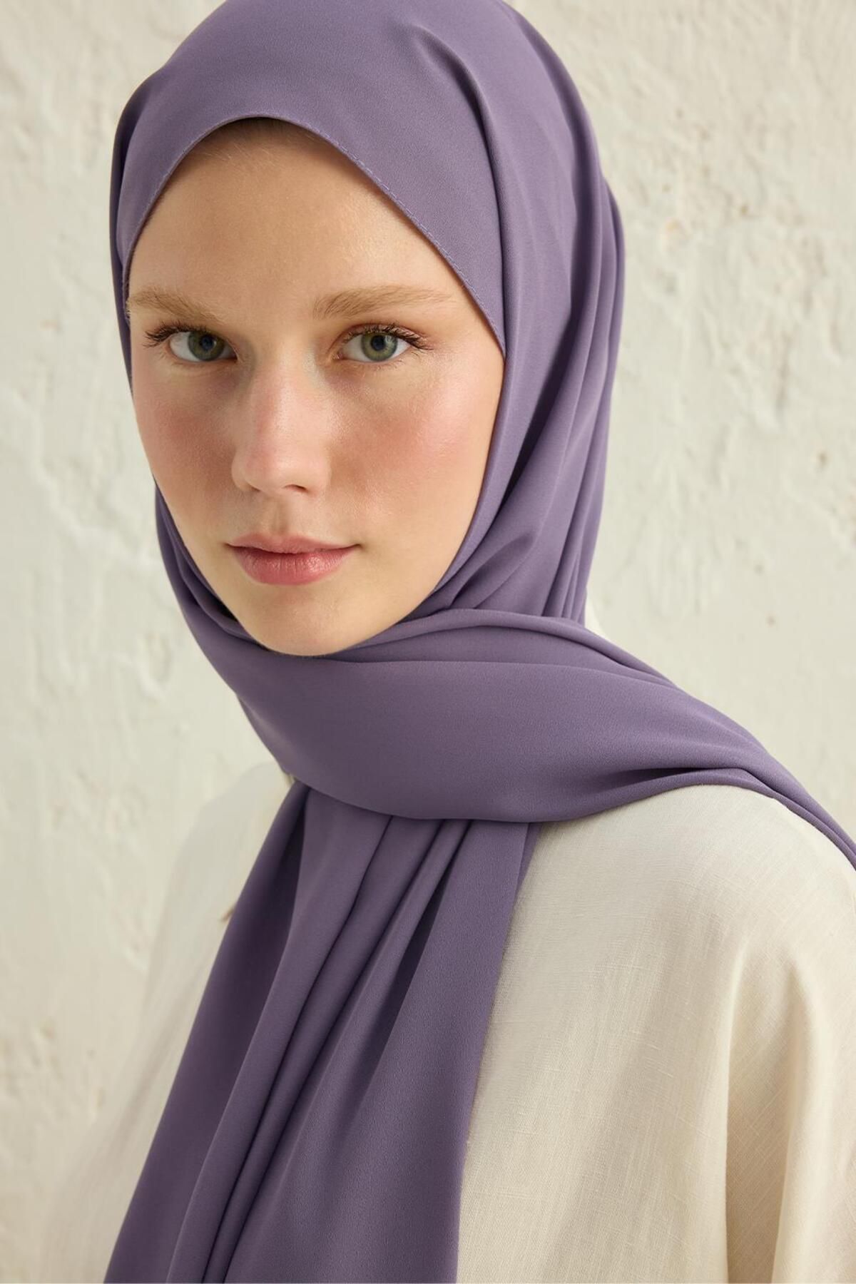 Daily Krep Şal Violet - 6