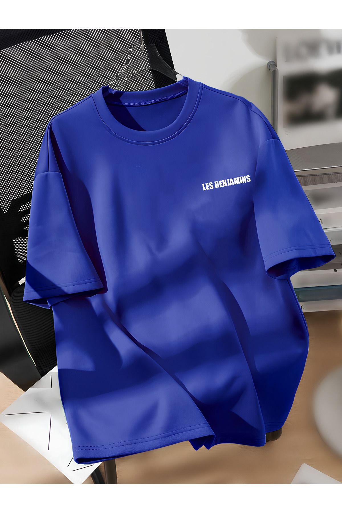 Revasser Unisex Erkek Kad n LES Renkli Ozel Bask l Oversize Pamuklu Bisiklet Yaka T Shirt Ti ort Fiyat Yorumlar Trendyol