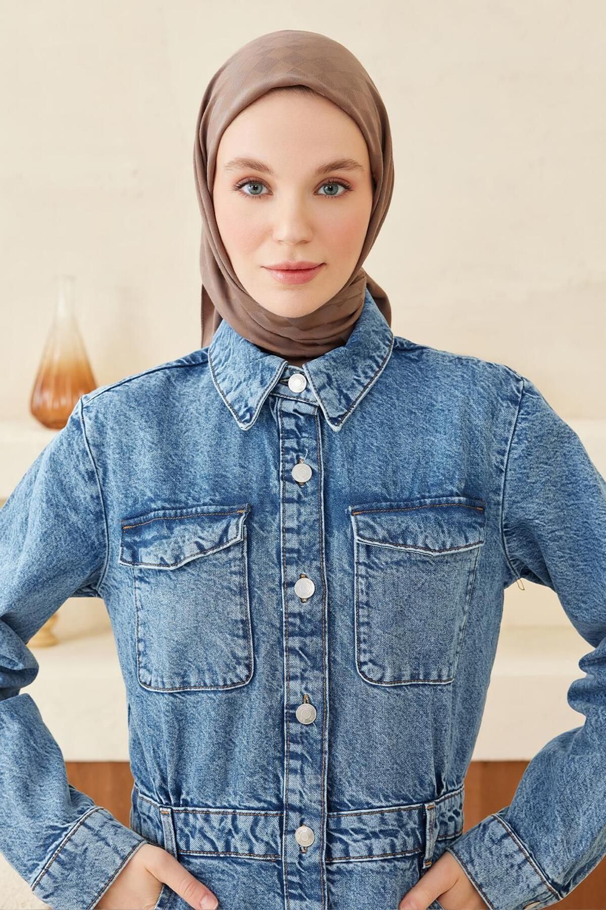 روسری چند رنگ الگوی اورجینال Qef