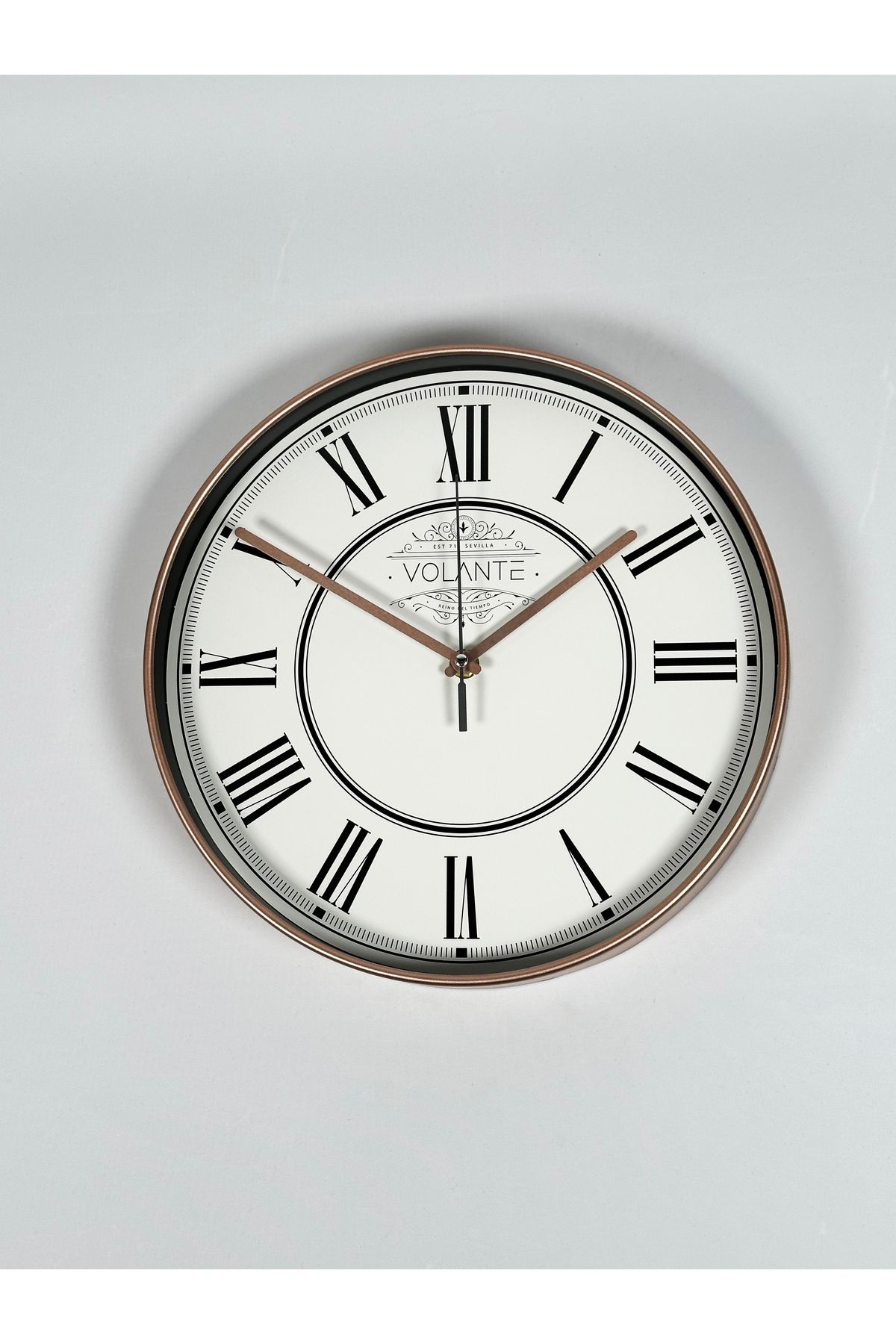 Puzzle Store-Ceasuri de perete moderne VOLANTE Seria ELEGANT 30 cm Ø Sticlă reală 2
