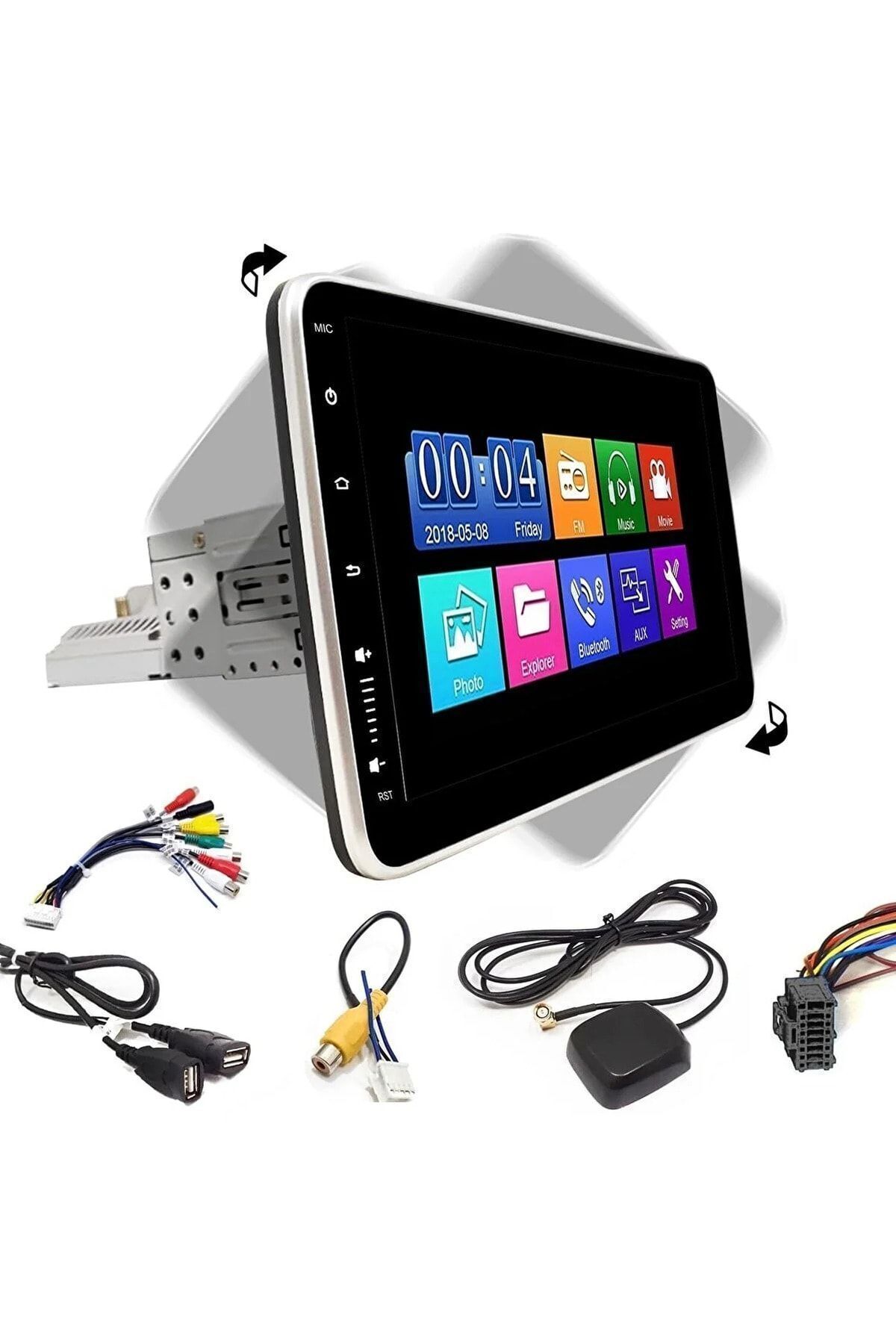 All Avcill-Universal Android 10 Inch Tablet Tape Multimedia Mirrorlink/bluetooth/google Maps/1080p Screen 4