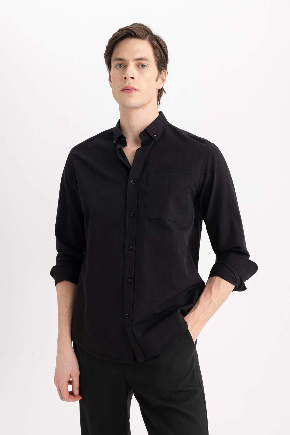 پیراهن مردانه دفاکتو | A8028AX23AU Defacto - Image 4