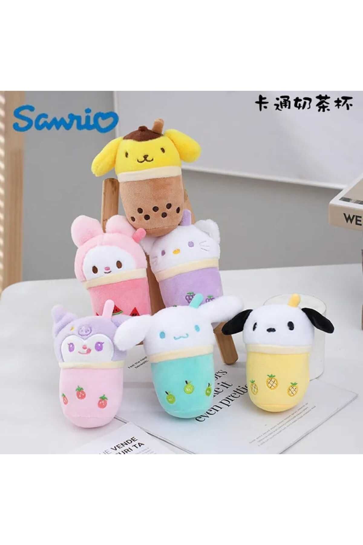 Meyra Accessories-Sanrio Kawaii - Cute Plush Keychain Bag Accessory, Special Characters Gift Keychain 1pc 6