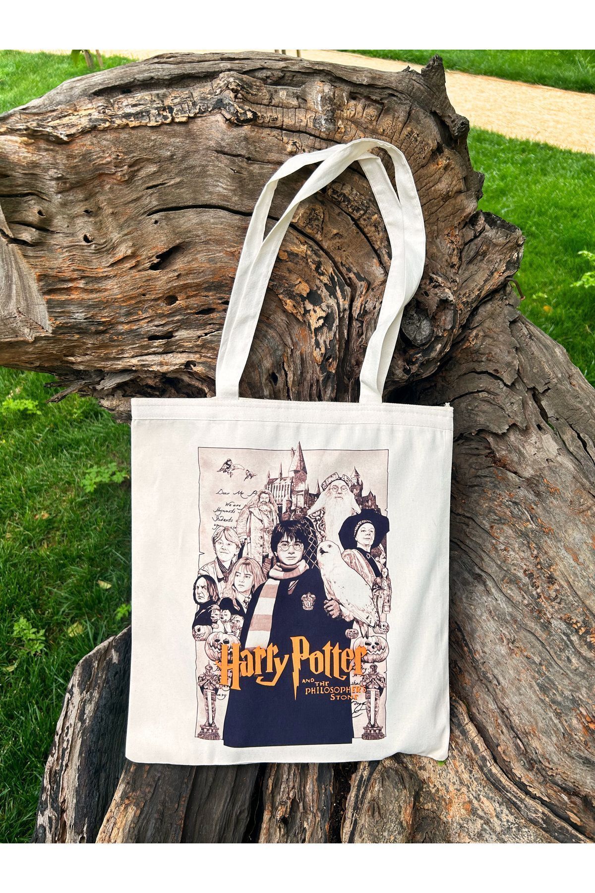 daystore Harry Potter and Filosof Stone Tote Bag Trendyol