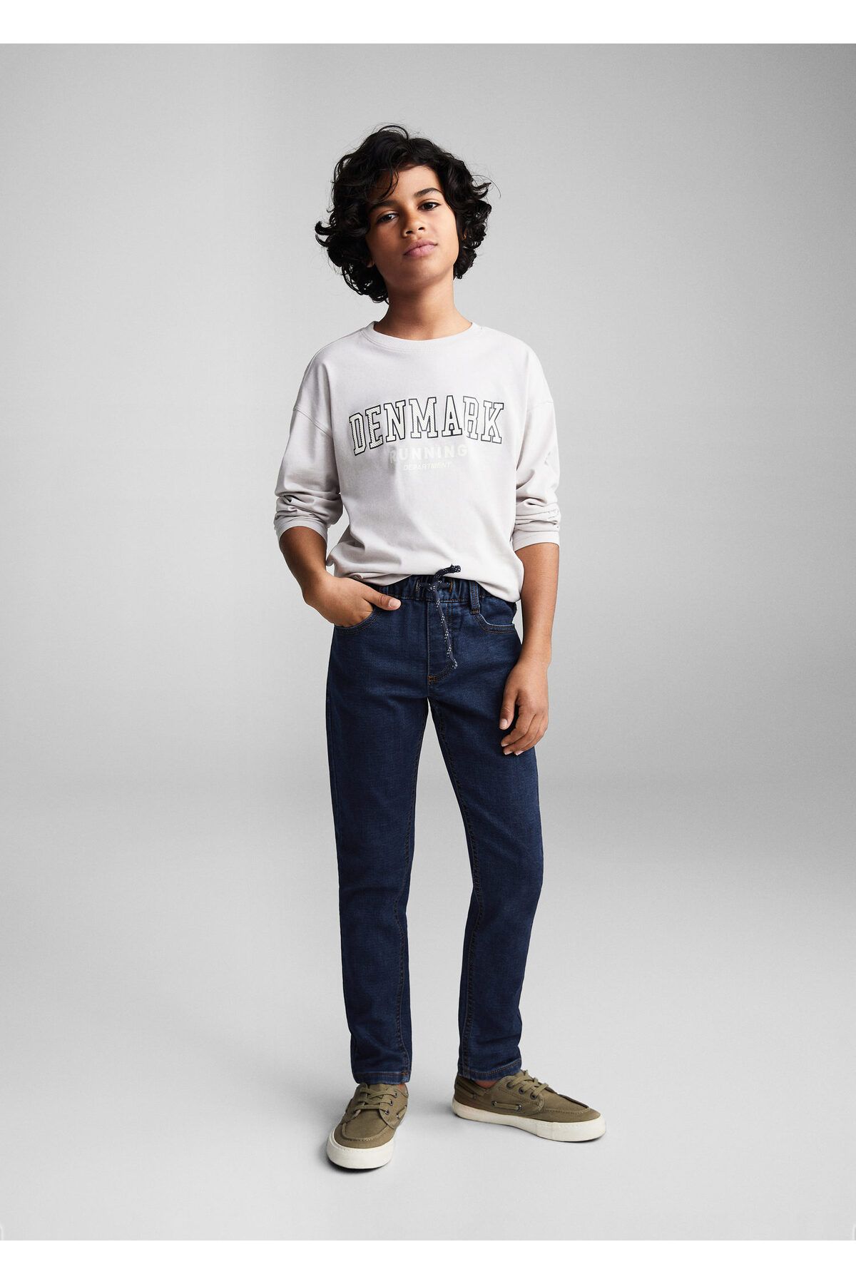 MANGO-Boys' Dark Denim Jeans -67180673 3