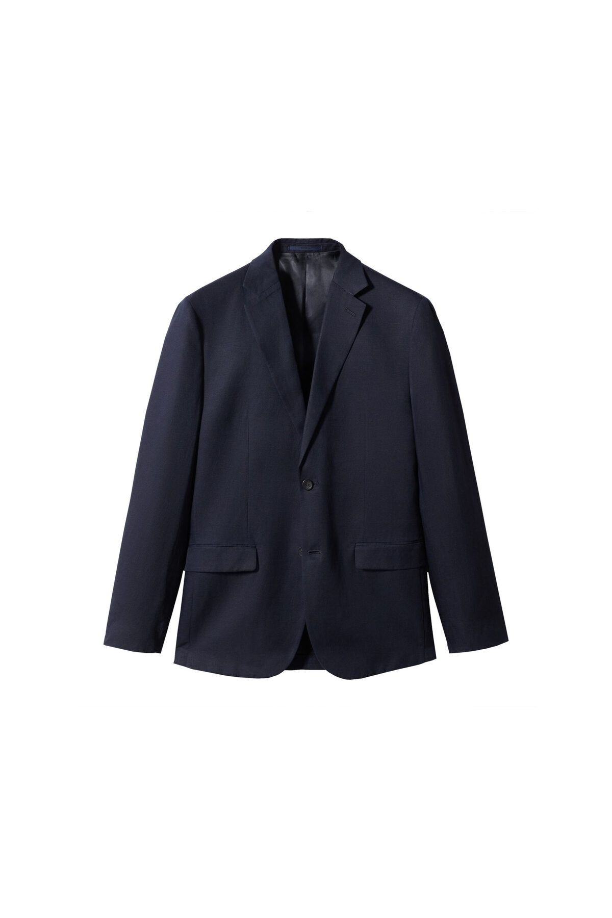 MANGO-Pánska námornícka modrá bunda Blazer -57140547 5