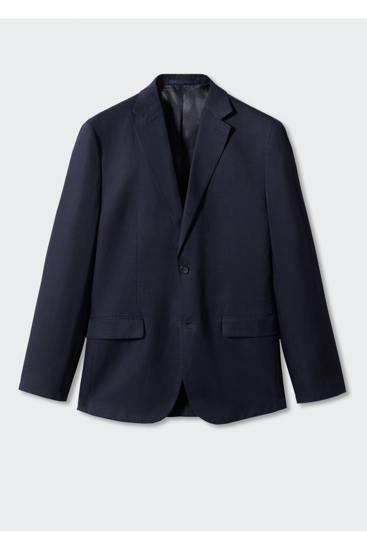 MANGO-Pánska námornícka modrá bunda Blazer -57140547 4