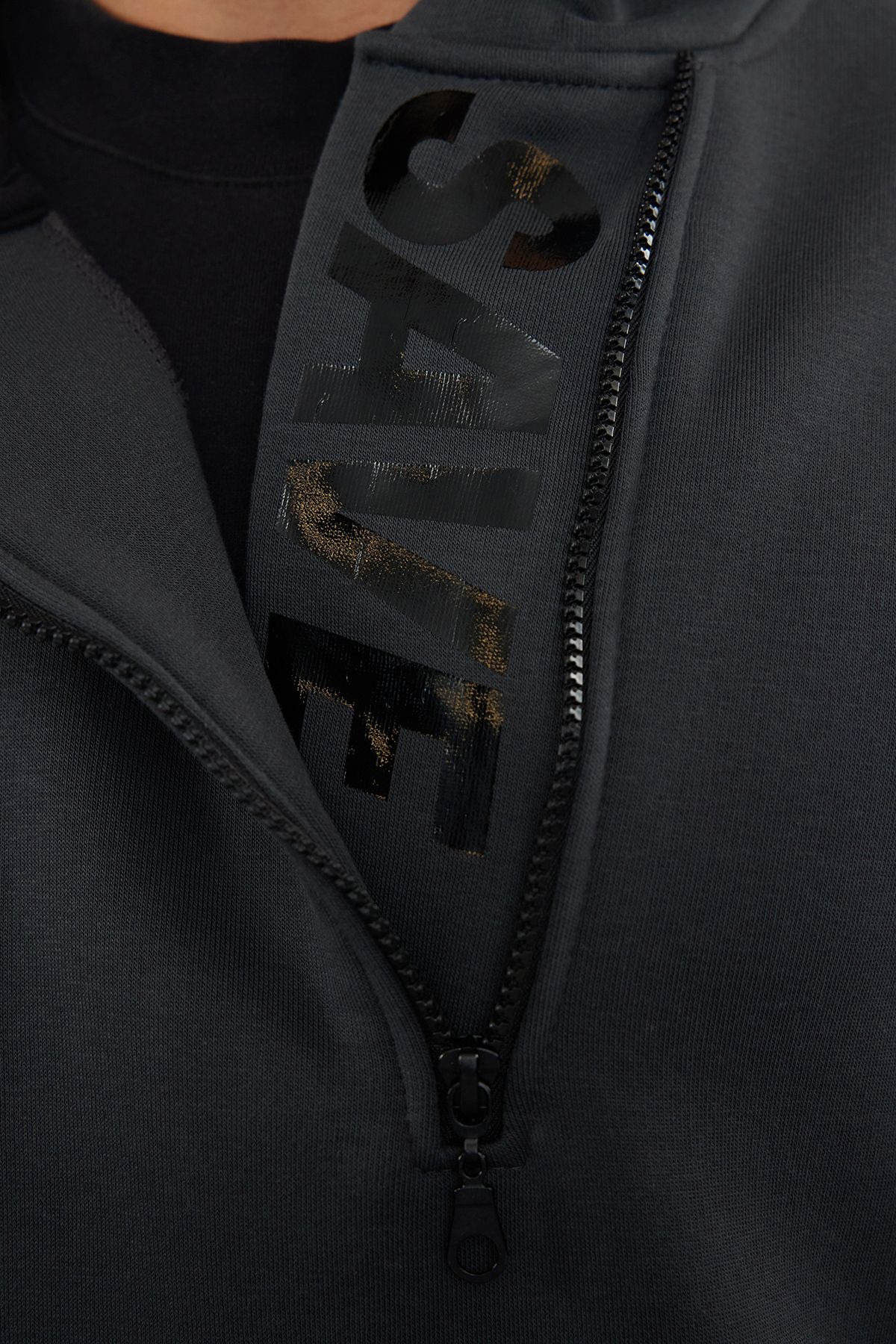 trendyol-man-mens-grey-slogan-long-oversize-s