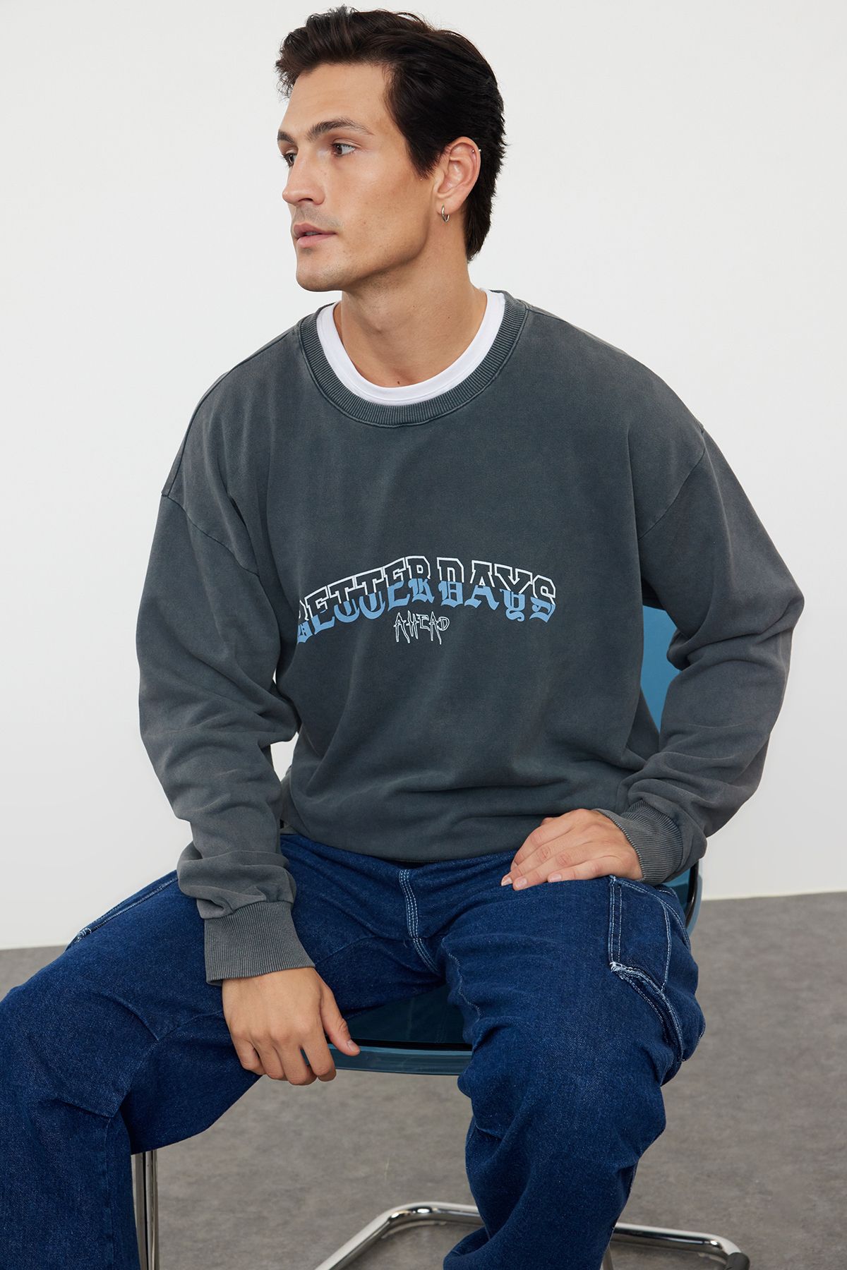 trendyol-man-mens-grey-slogan-long-oversize-s