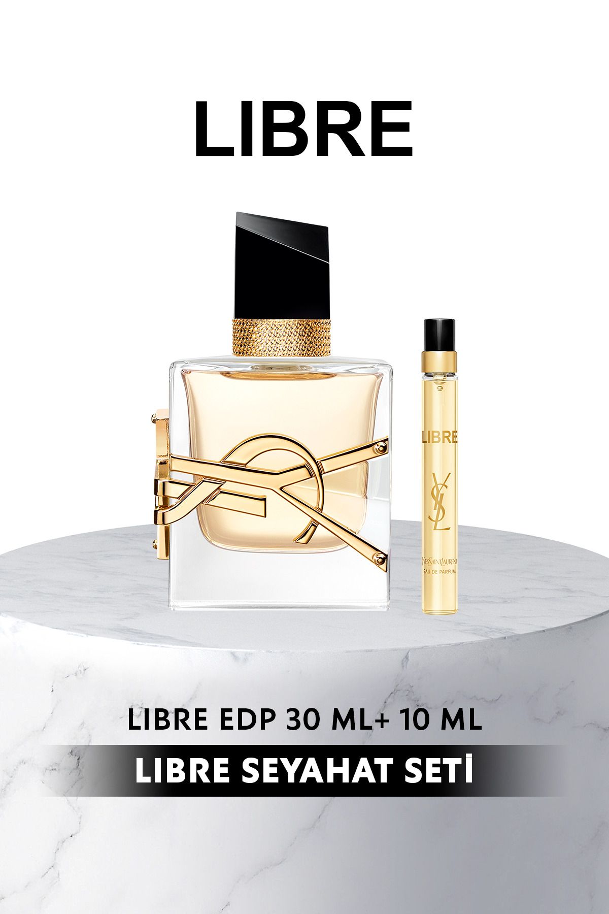 ست عطر زنانه Libre Edp 30 Ml & 10 Ml 7829999999098 Yves Saint Laurent