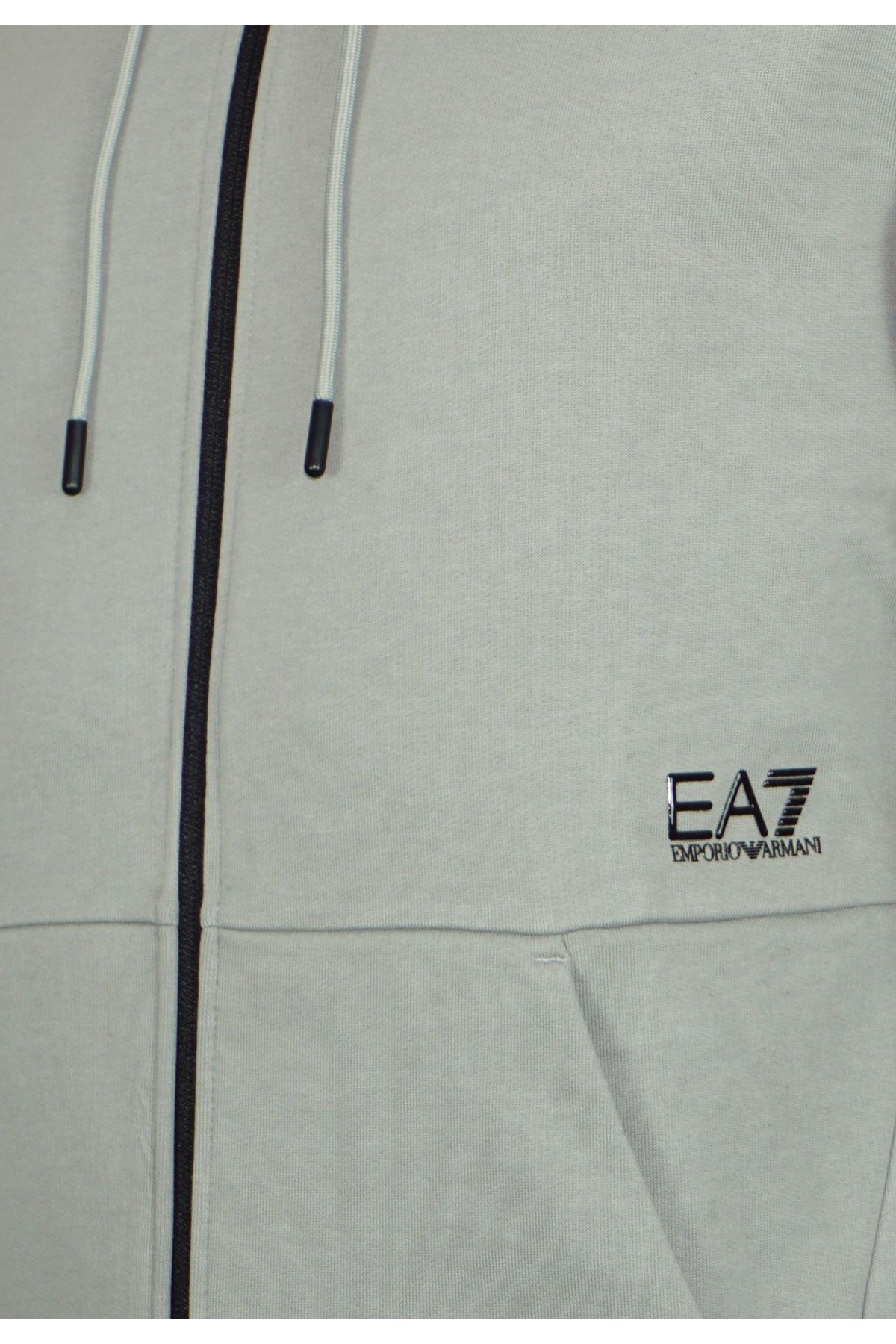 EA7-Jacke Logo Serisi Kapuzensweatjacke 4