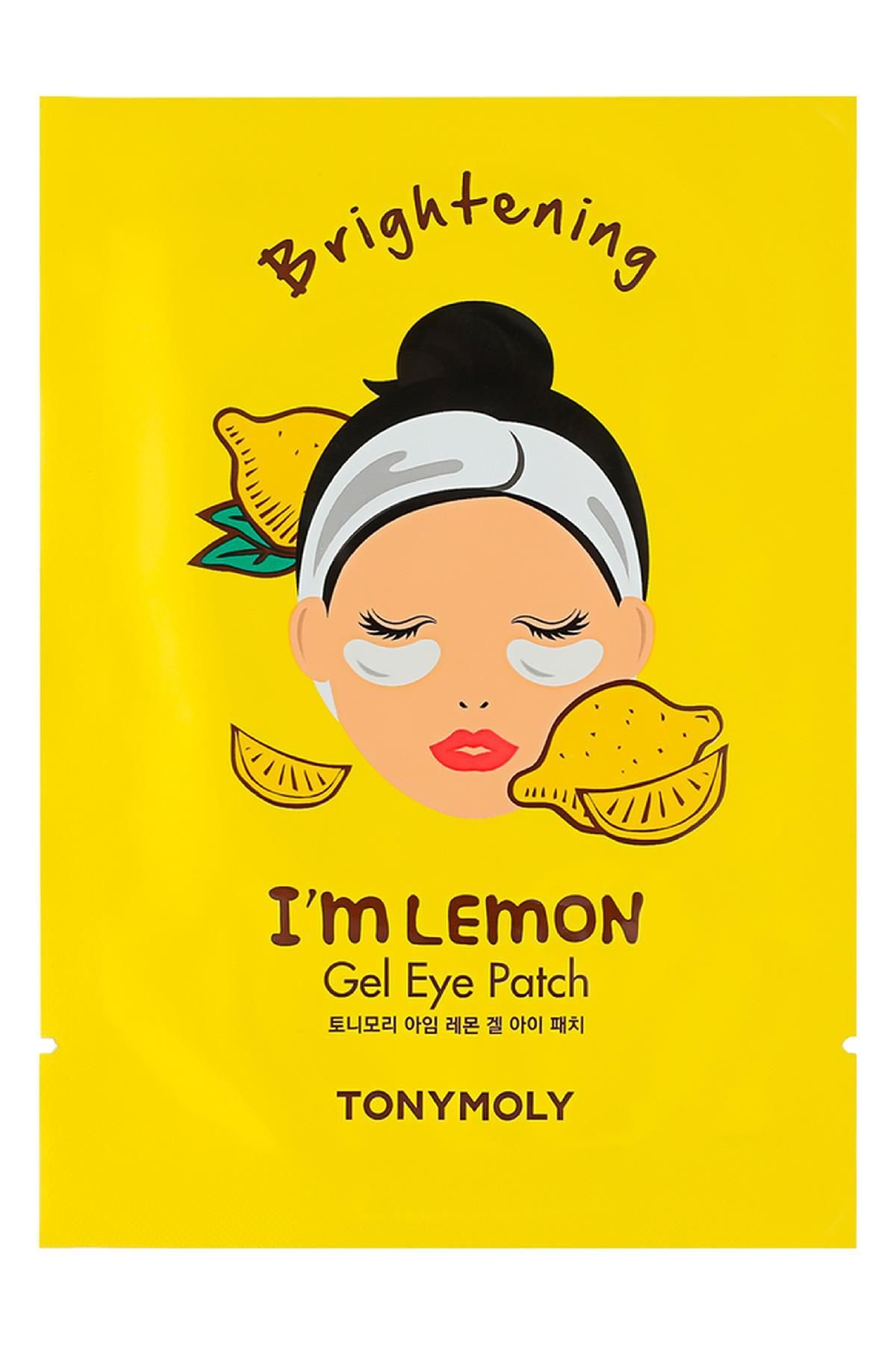 TONYMOLY-قناع العين آي ريل جل الليمون لتفتيح البشرة (قطعة واحدة) 2