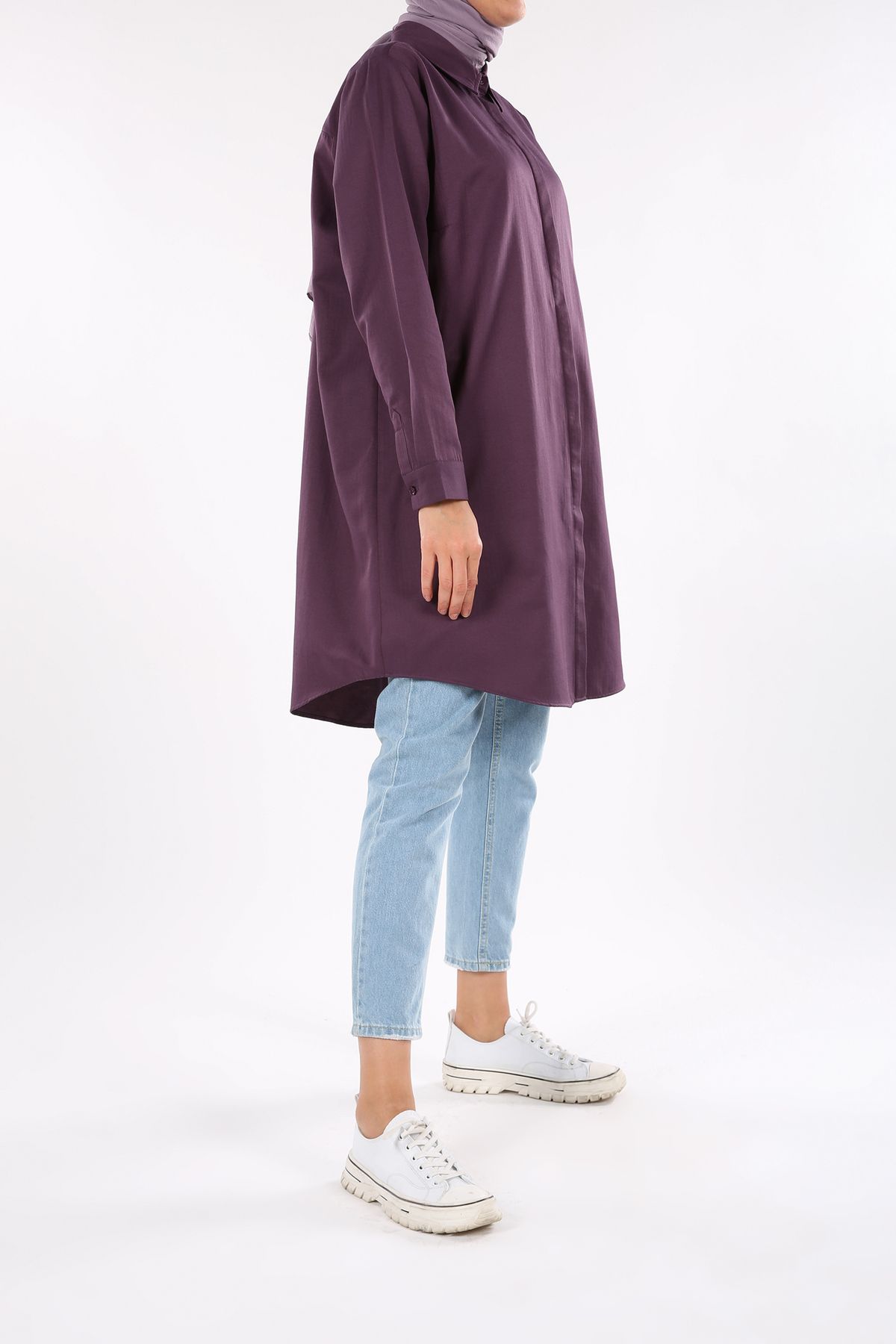 ALLDAY-Grape Plus Size Basic ing tunika 2
