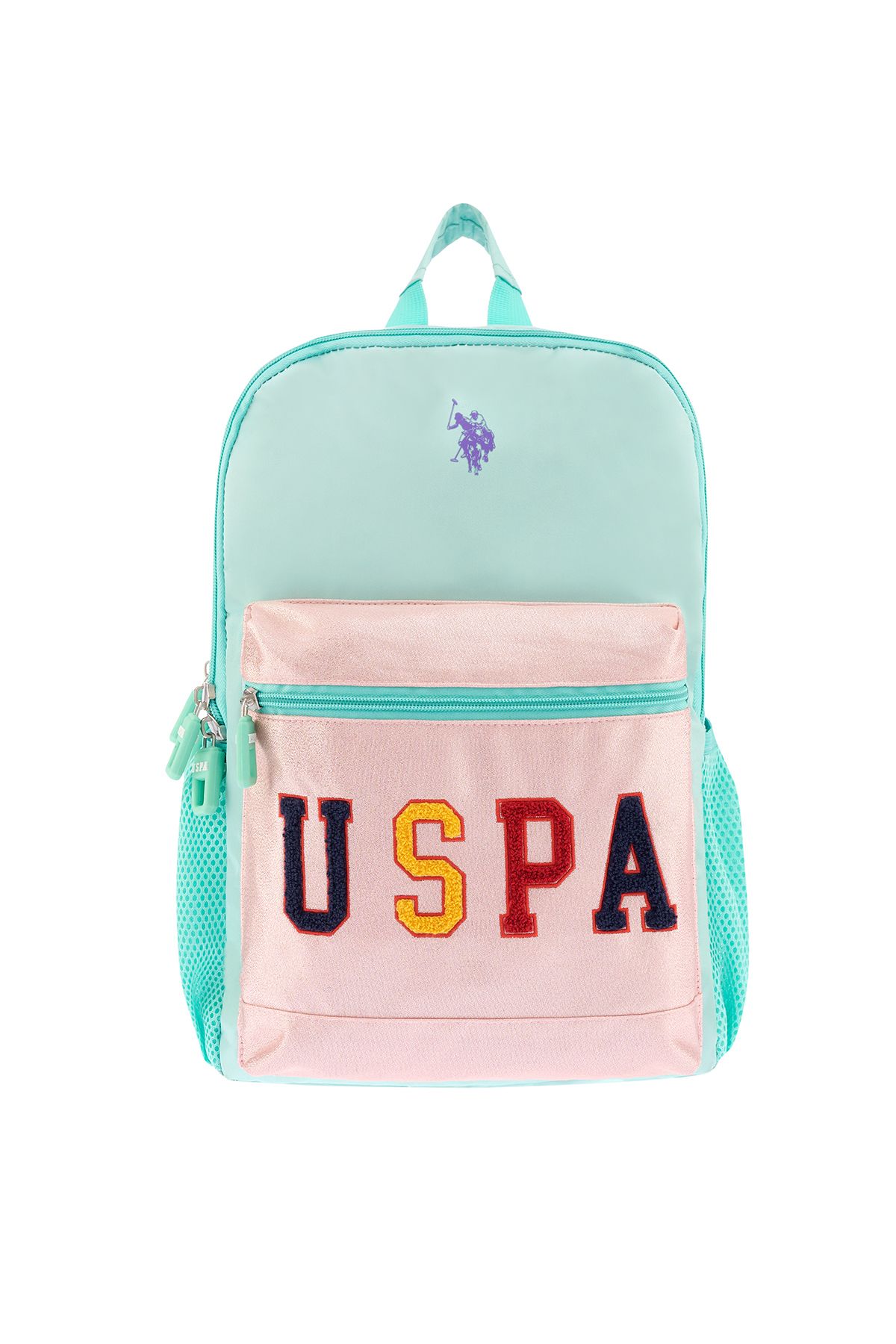 کوله پشتی 24267 دبستان سبز آبی U.S. Polo Assn.