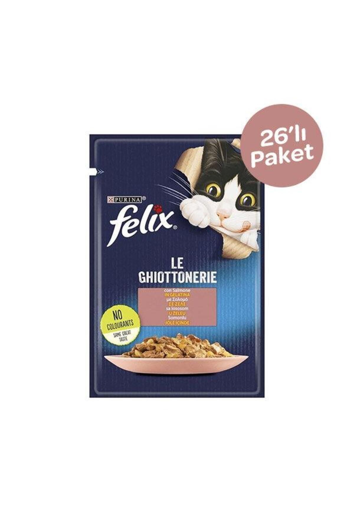 PURİNA FELİX YAŞ MAMA SOMONLU 26 ADET X 85GR