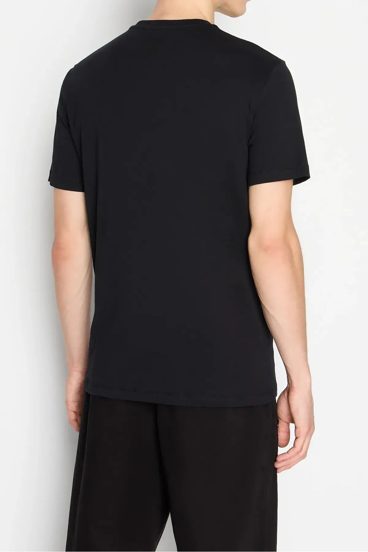 تی شرت مشکی مردانه دوچرخه یاکا سیاه Armani Exchange