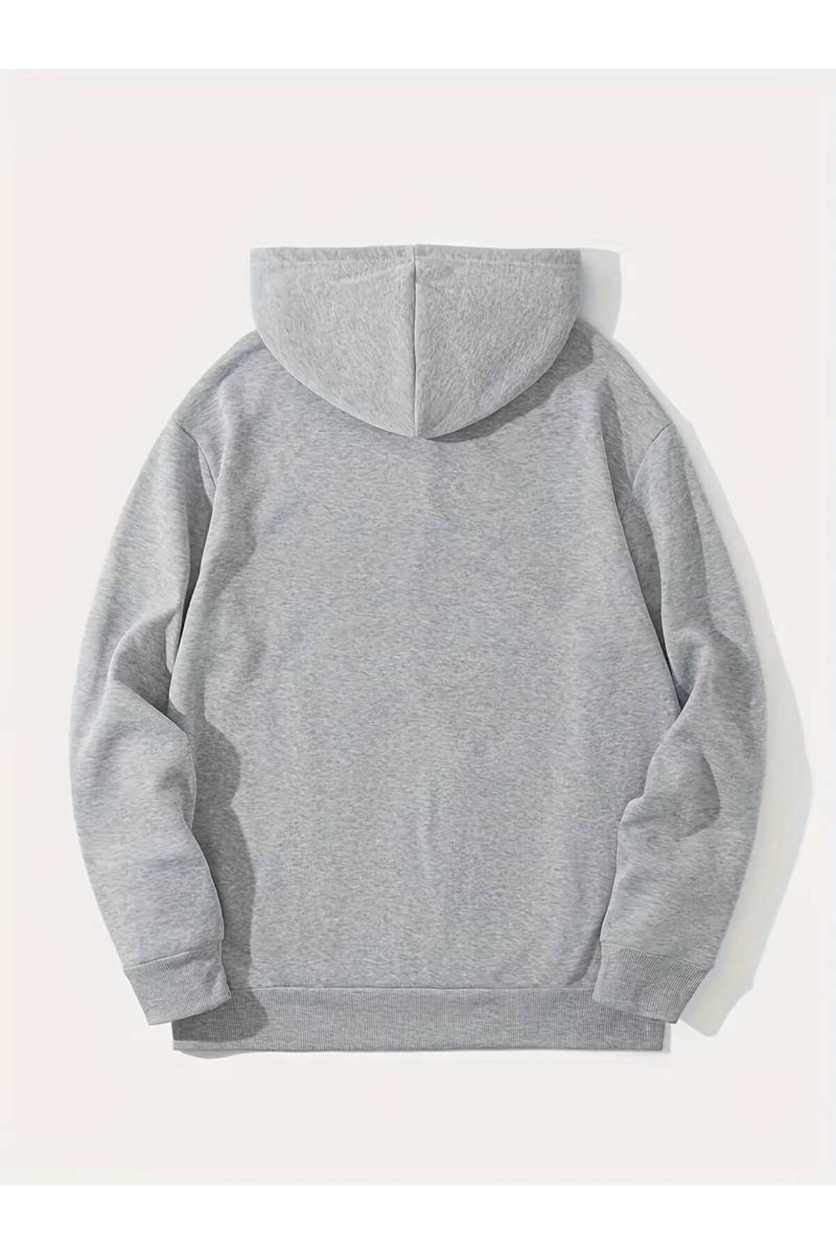 AMMA-Sunset Tokyo Printed Unisex Oversize Hooded Winter Sweatshirt - 3 Thread 2
