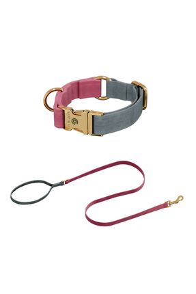 GoPawGo Charmlı Supreme Köpek Boyun Tasması Ve Gezdirme Kayış Seti