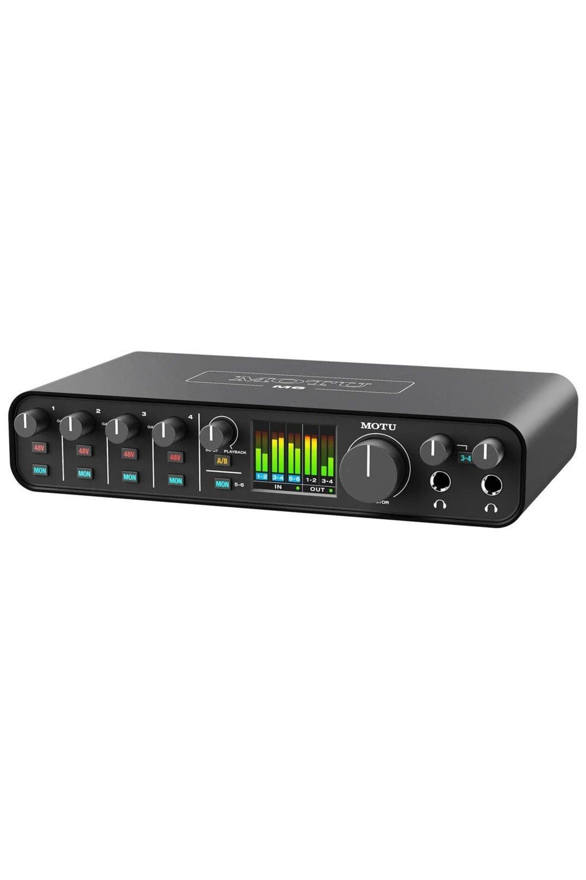 MOTU-M6 Ess Sabre32 Usb-C Low Latency Studio Sound Card 1