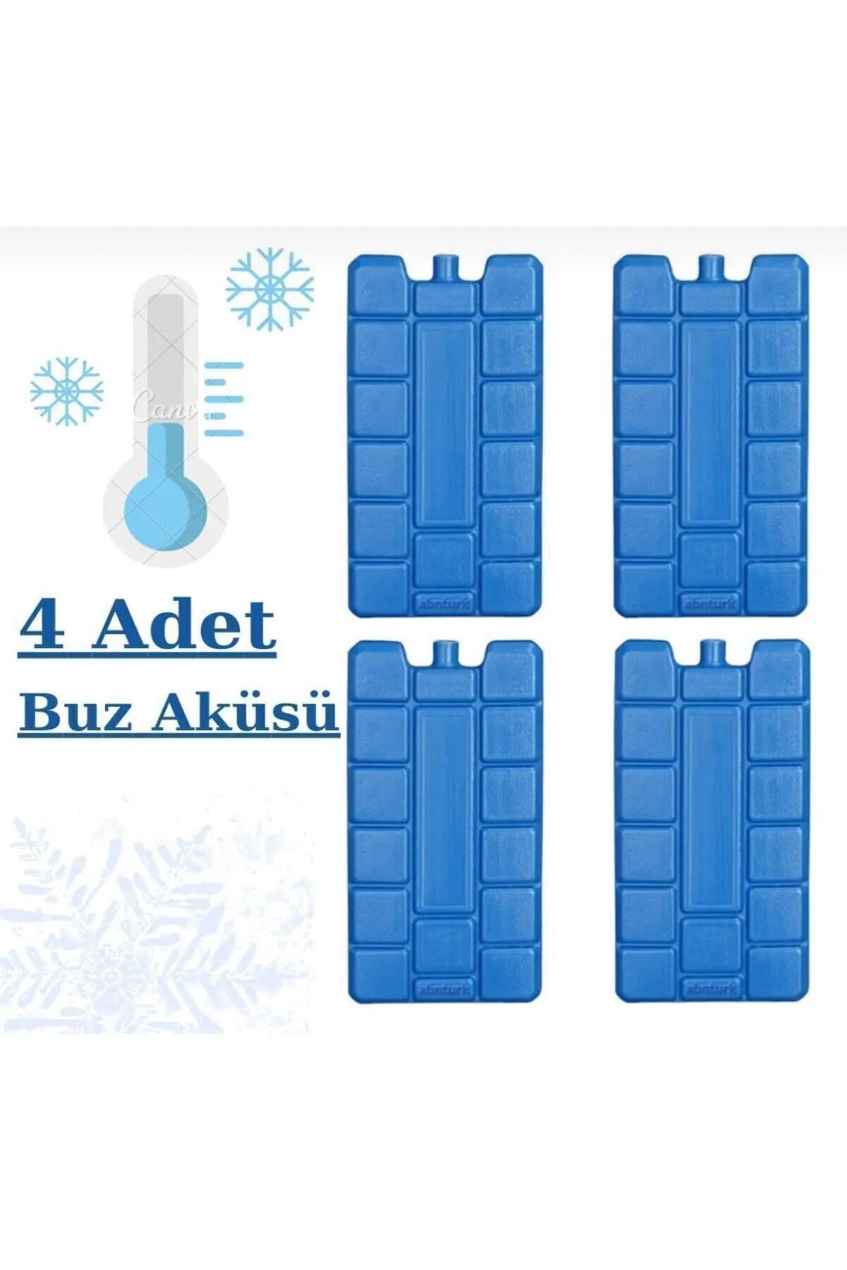 Cool Holder 4-Piece Ice Battery Set - Keeps Cold with Ice Cassette Design - 4 Pcs