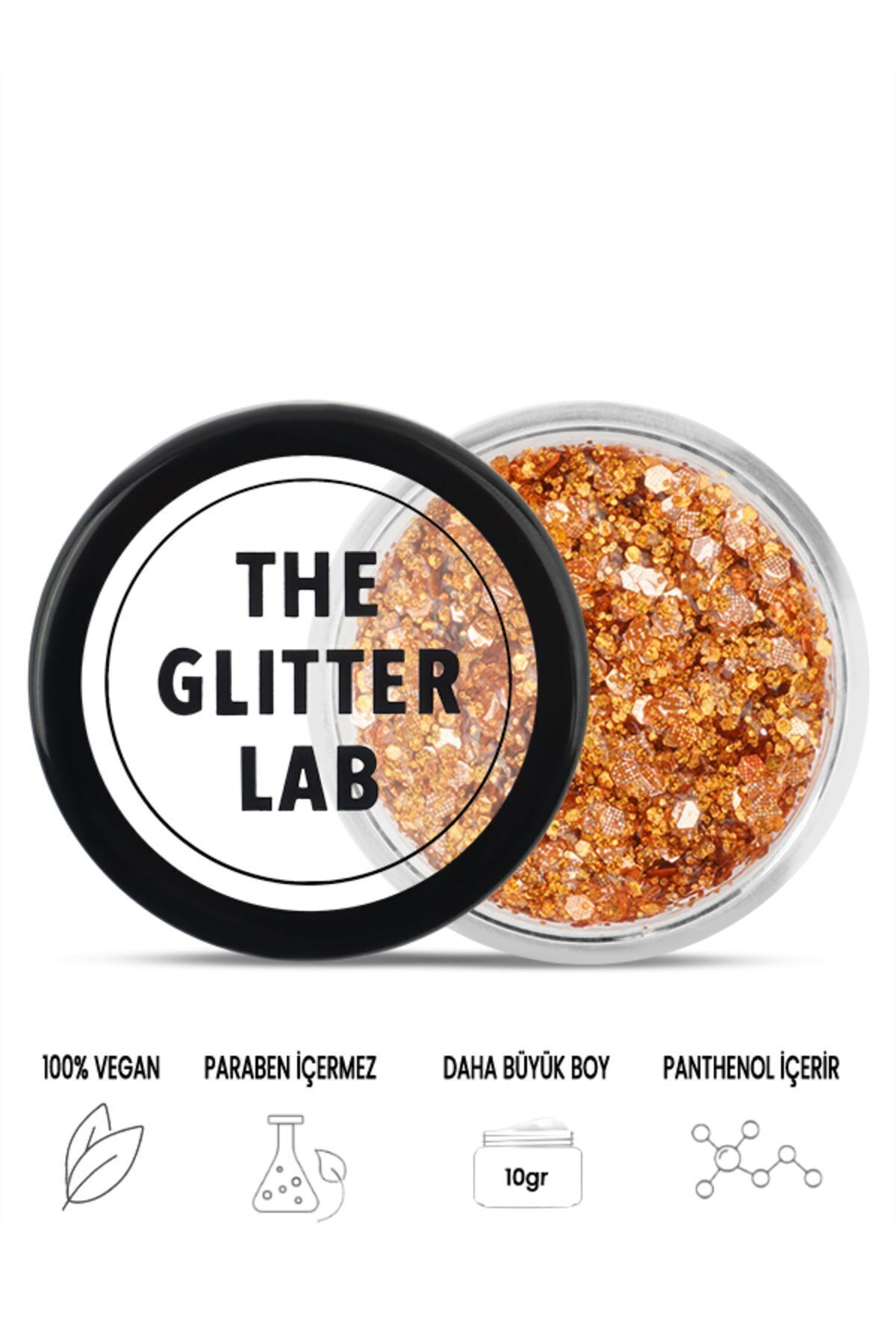 The Glitter Lab Jel Formlu Parlak Glitter - Medallion