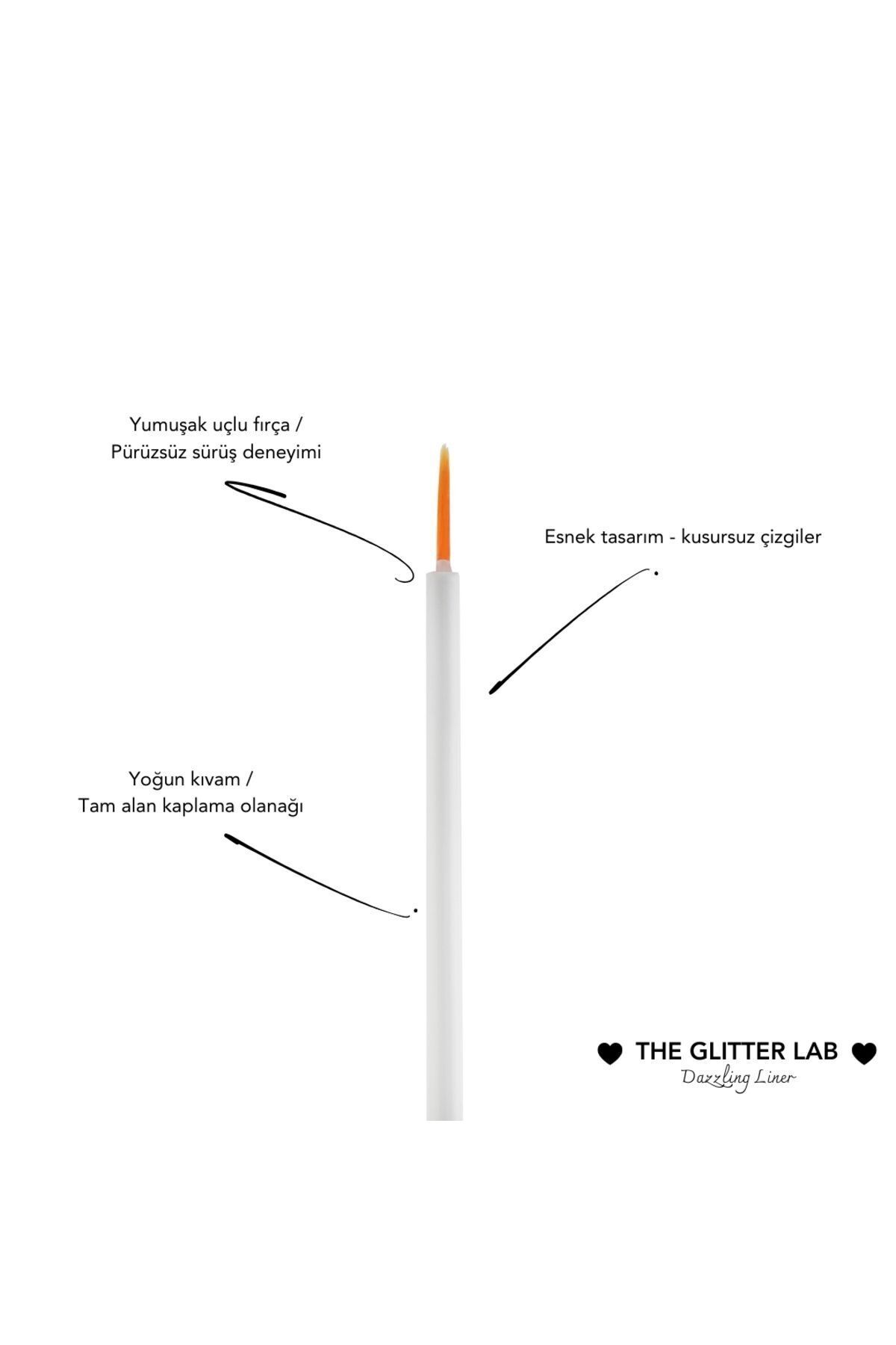 خط چشم  مشکی The Glitter Lab | BBG009 اورجینال - تصویر 5