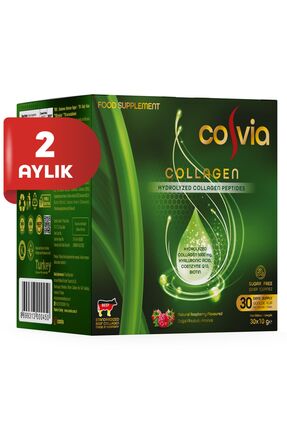 COSVIA Collagen Hidrolize Peptid 2 Pk. 60 Saşe 2 Aylık