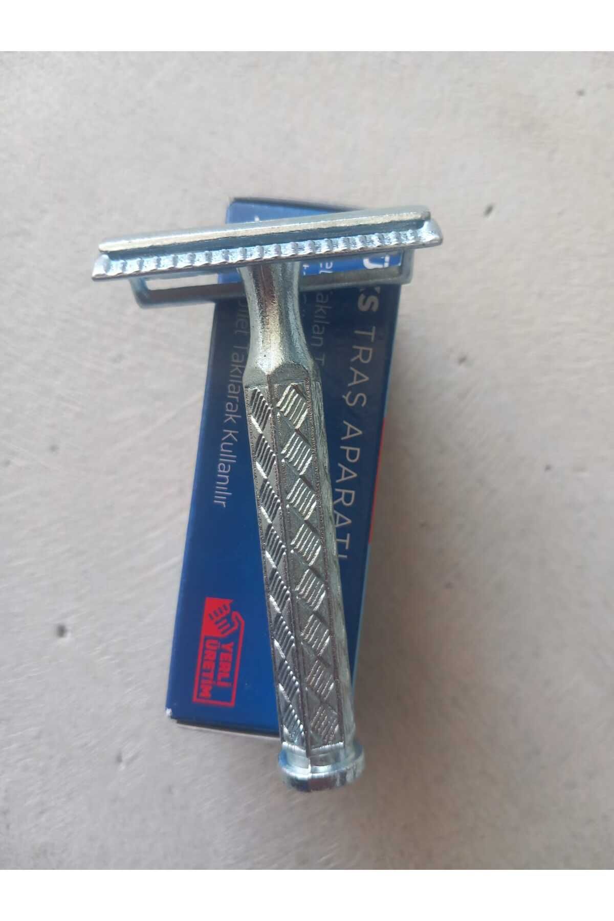 Klasik Çelik Tıraş Makinesi Üstten Açmalı Kutulu 8 cm
