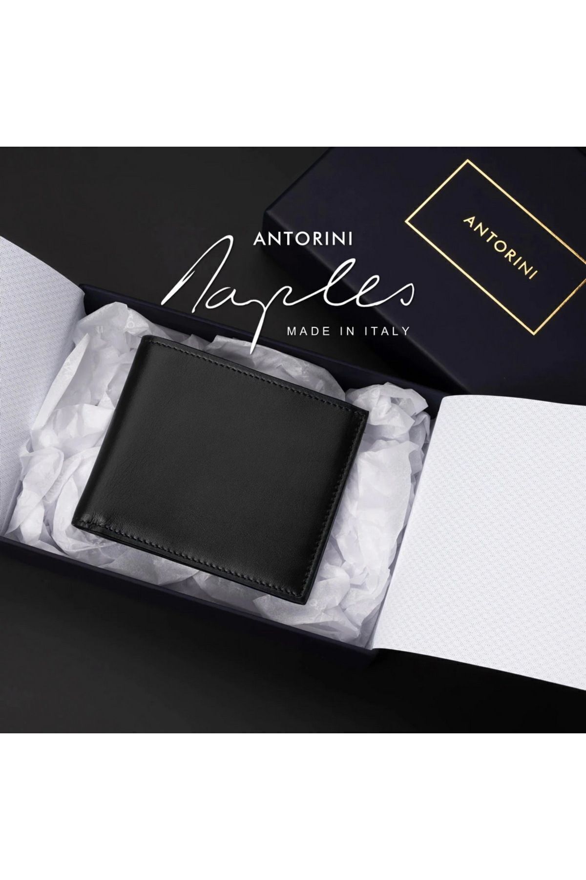 کیف پول مردانه FERRETTI LEGINE چرمی WALLET ایتالیایی نگهدارنده کارت ANTORINI