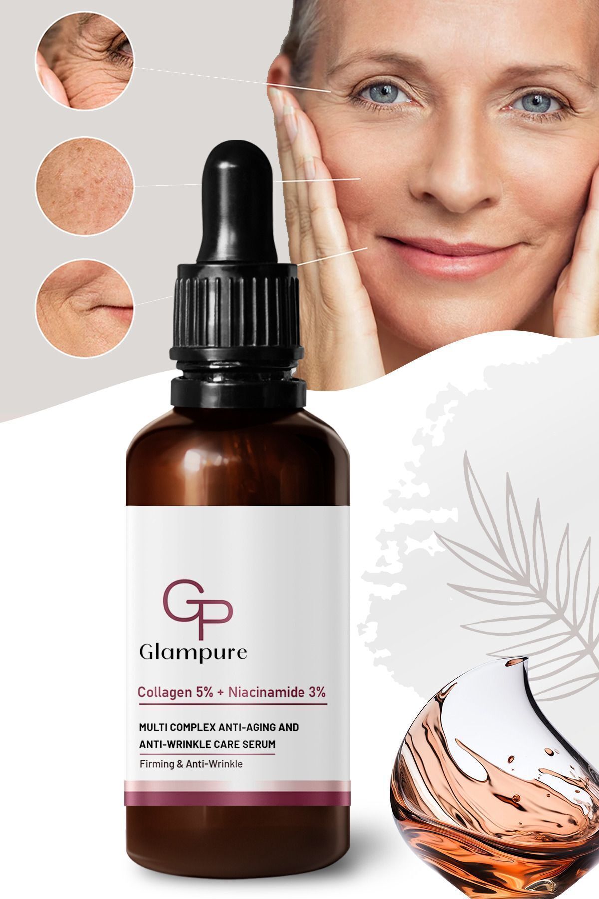 سرم پوست   Glampure | TYCX4FUWCN171137989409928 اورجینال - تصویر 3