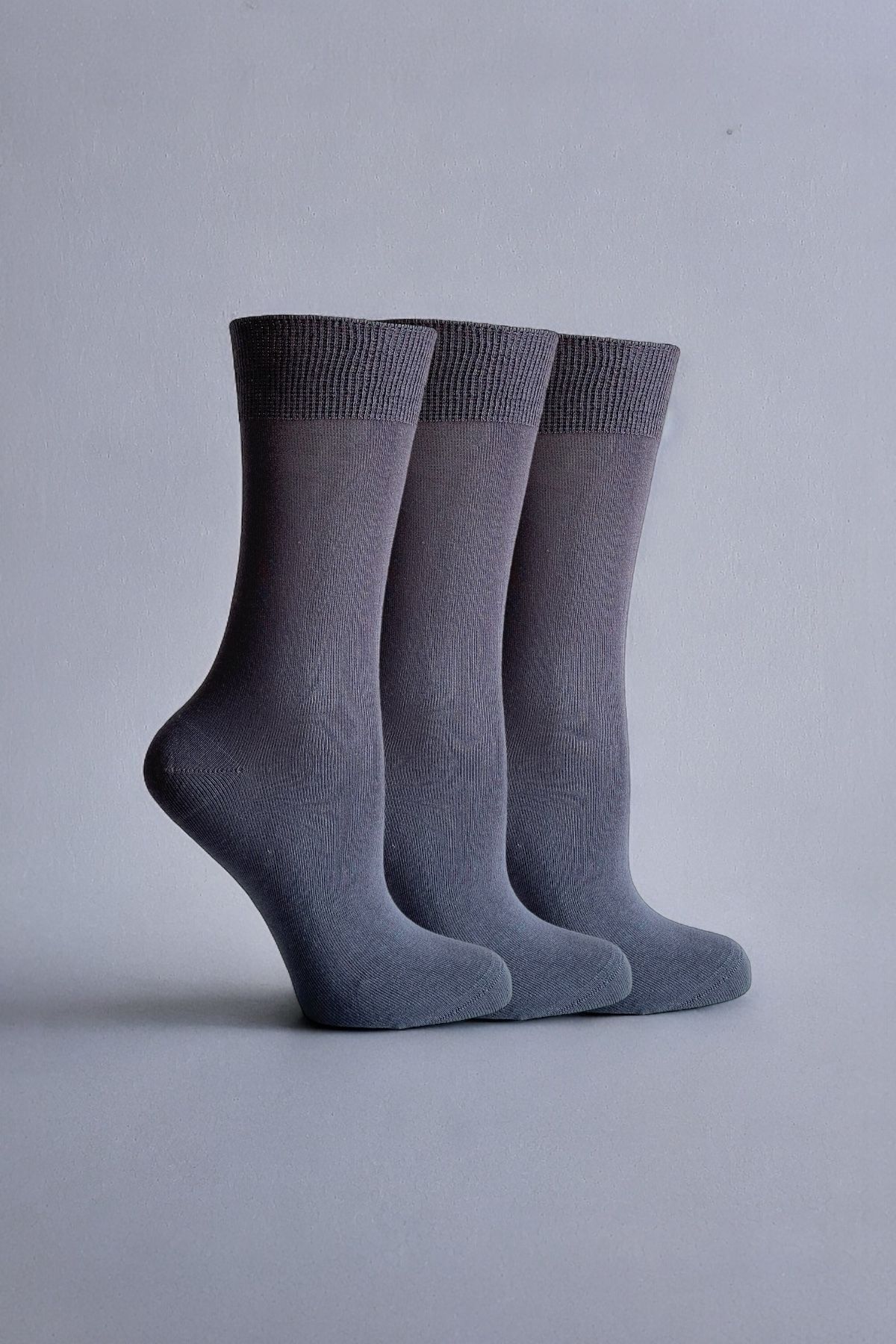 Men's Bamboo Seamless Socks Extra Thin Summer Socket 3 Pairs