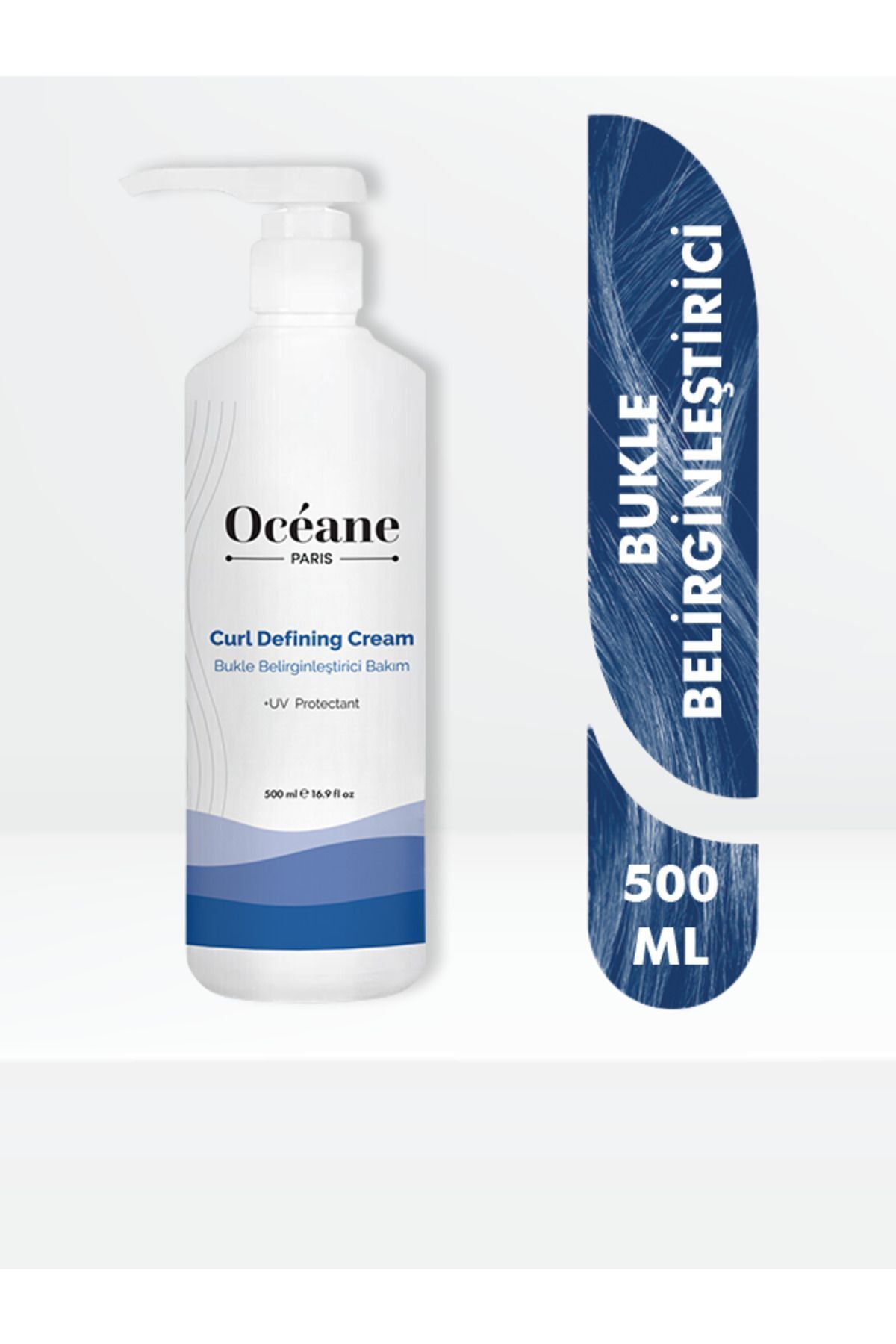 Oceane Paris-Curl Defining Care Cream 500 ML - Curl Defining Cream +UV Protectant 1