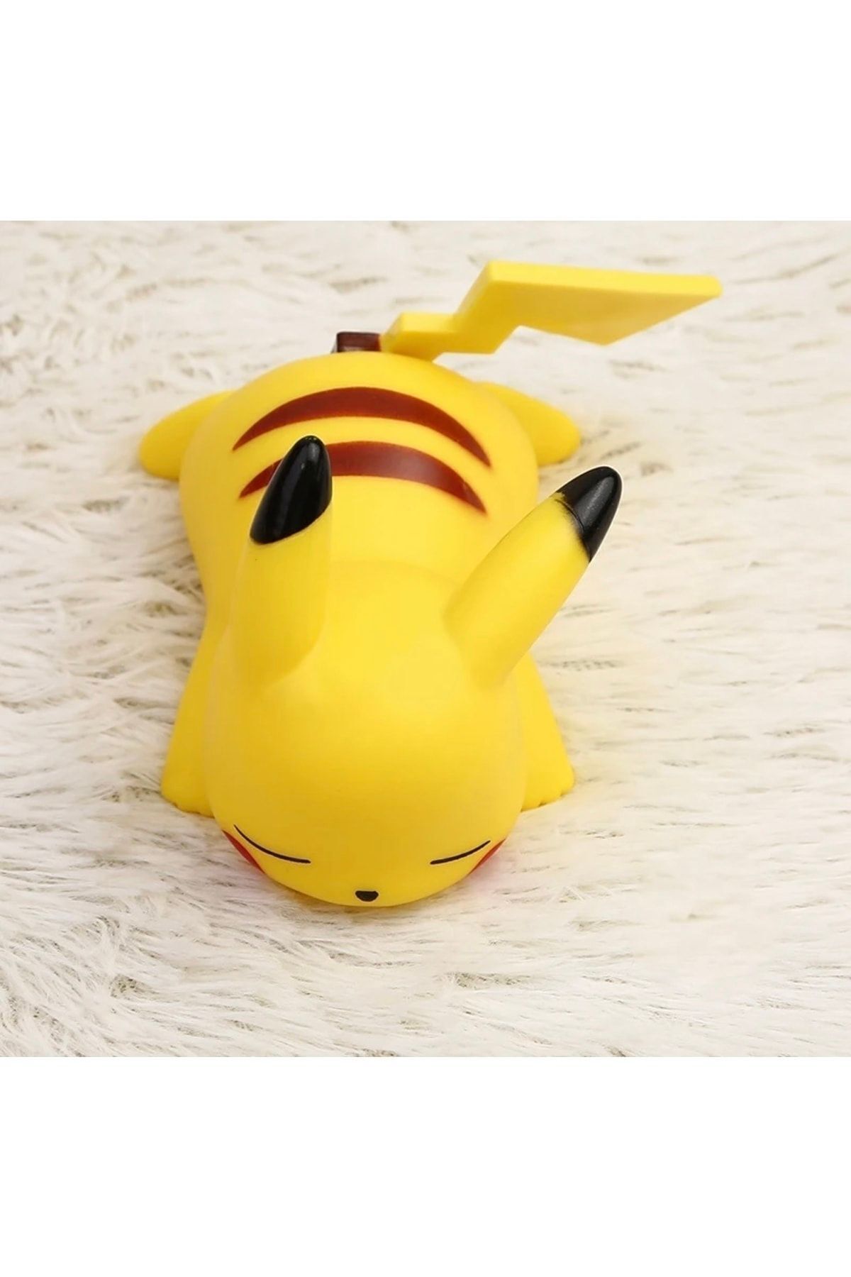 Meyra Accessories Pikacu Gece Lambası 1 Adet Gece Lambası Parlayan Sevimli Anime Yumuşak Lambaları Yatak fotoğrafı 4 (önizleme)
