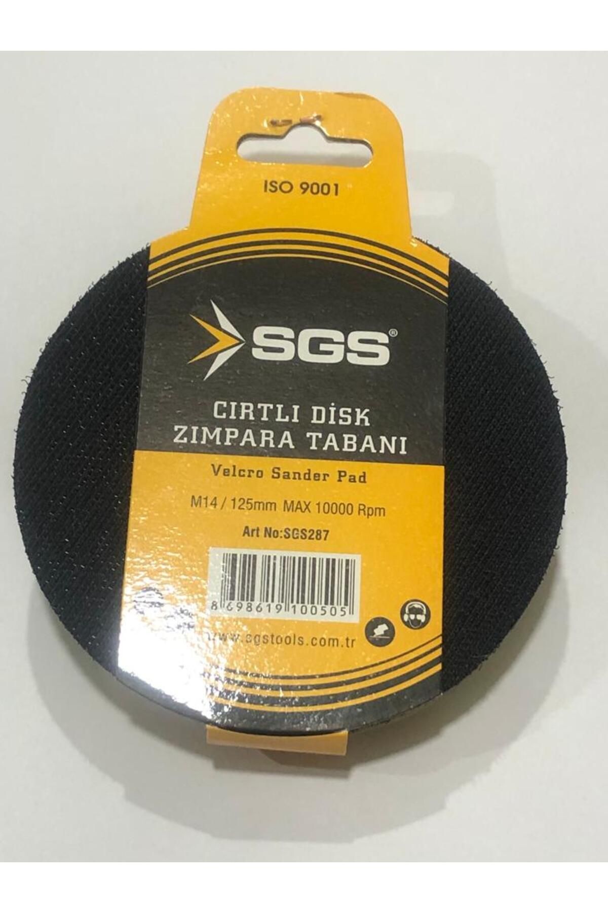 Sgs CIRTLI DİSK ZIMPARA TABANI 125 MM - Fiyatı, Yorumları