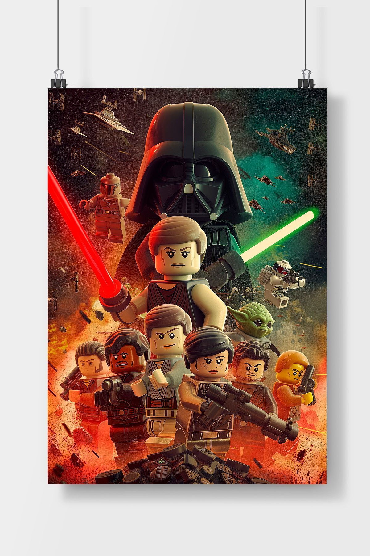 Lego Skywalker Saga Poster Wars Skywalker Lego The Skywalker Saga