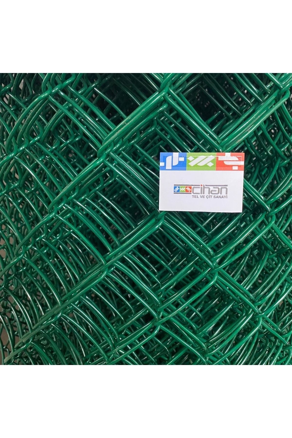 Cihan Çit Pvc Kaplı Örgü Tel Bahçe Çiti - 3,00 Mm Kalınlık 65x65 Göz Aralığı H:120 Cm L:10 Metre 3