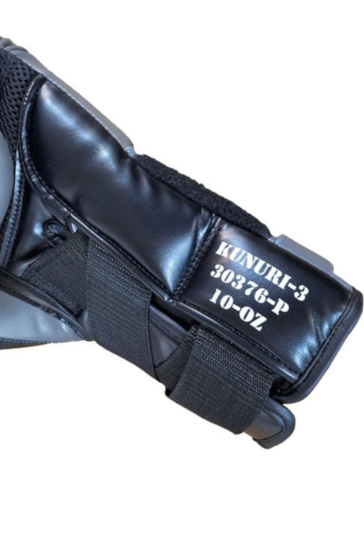 دستکش بوکس خاکستری مردانه و زنانه Kunuri Boxing Kickbox Muaythai Training Dragon Bandaja 2 Set Dragondo