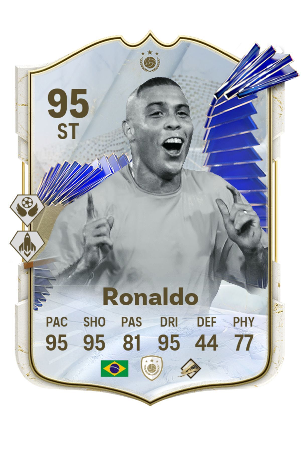 BERKANTTP-Ronaldo Nazario FC 24 TOTY Fut Card - Limited Edition 2