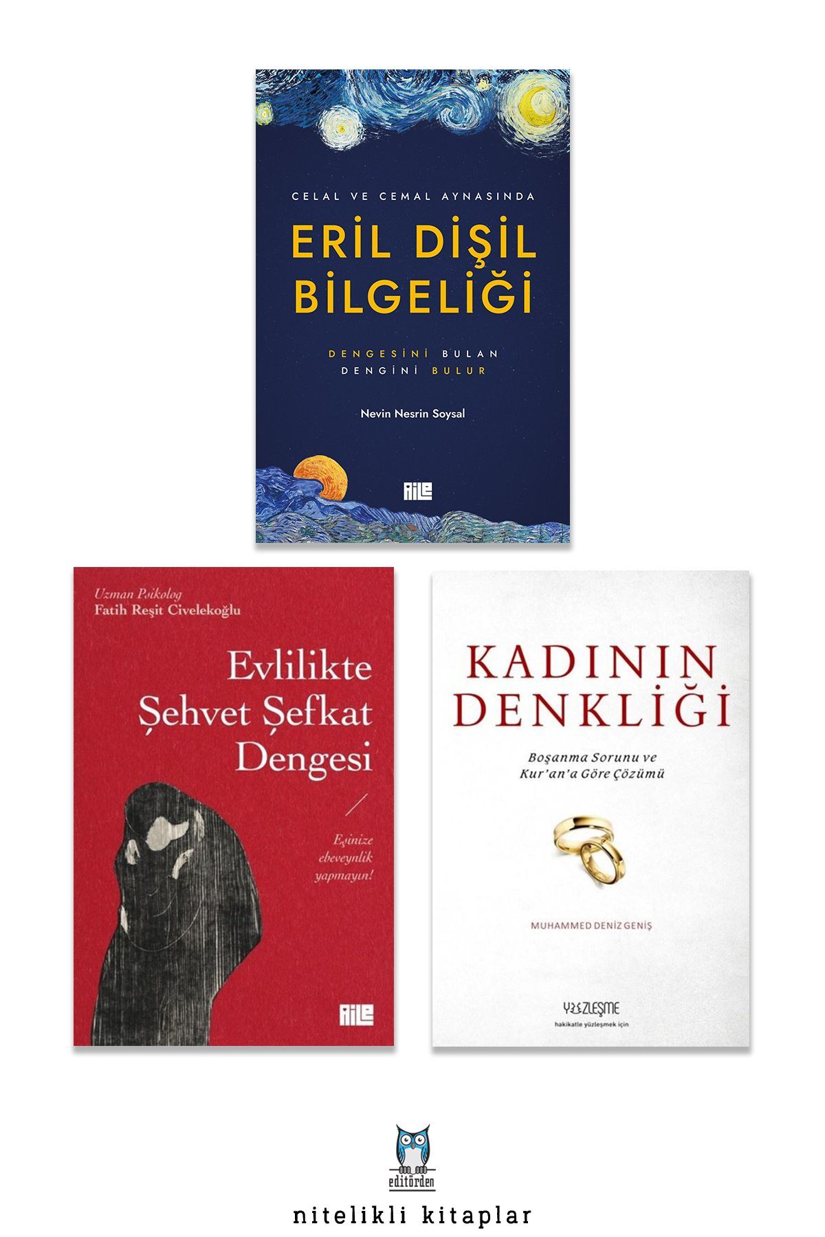 Yüzleşme Yayınları Eril Dişil Bilgeliği - Evlilikte Şehvet Şefkat Dengesi - Kadının Denkliği