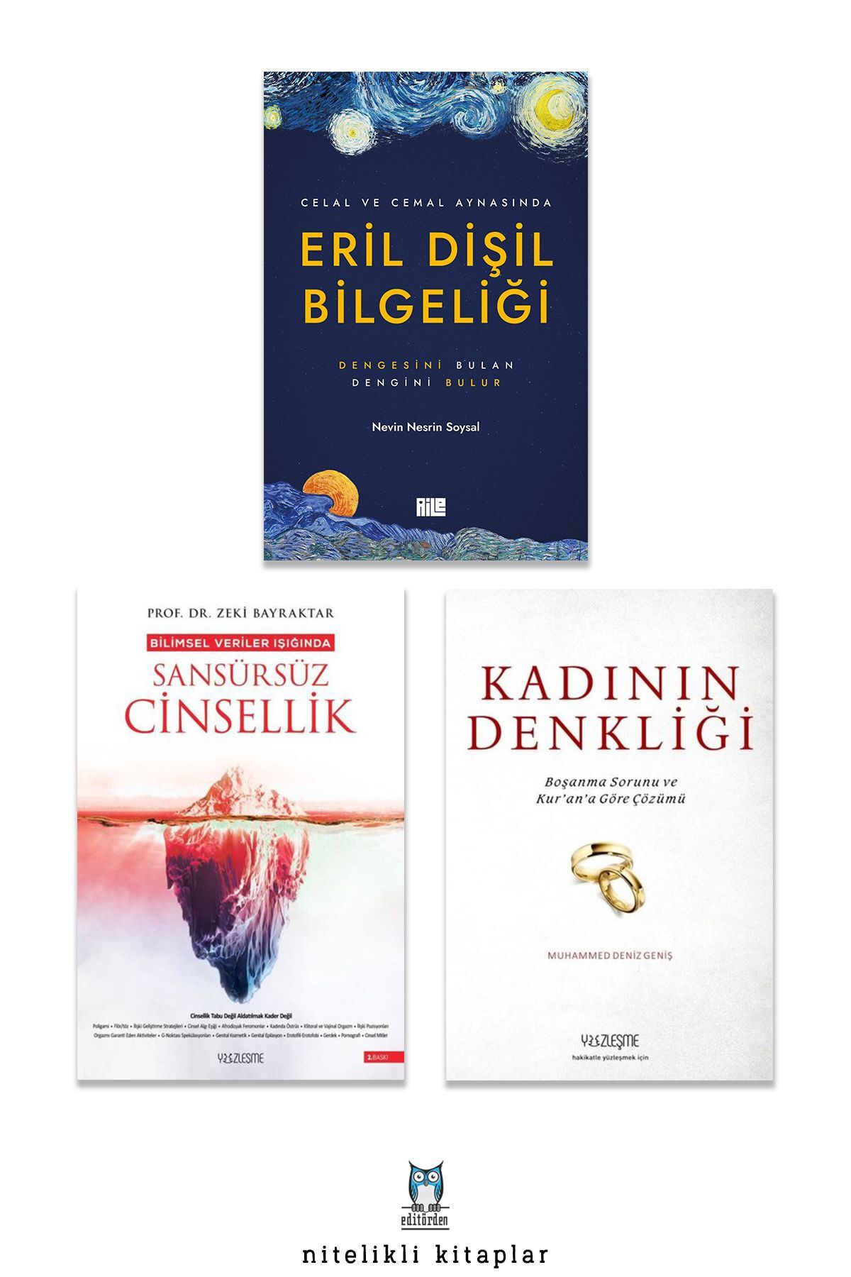 Yüzleşme Yayınları Eril Dişil Bilgeliği - Sansürsüz Cinsellik - Kadının Denkliği