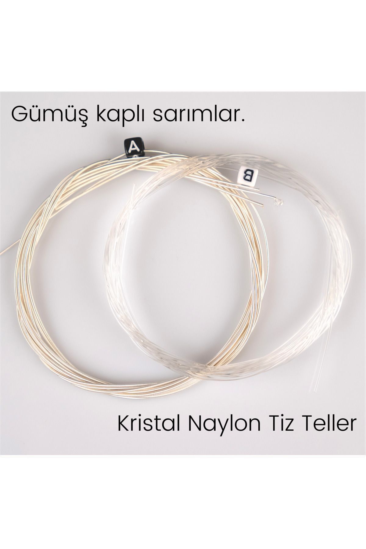 PİTBULL-Coated Series Classical Guitar String 3Lioş Set Normal Tension (String Winder Cap) 5