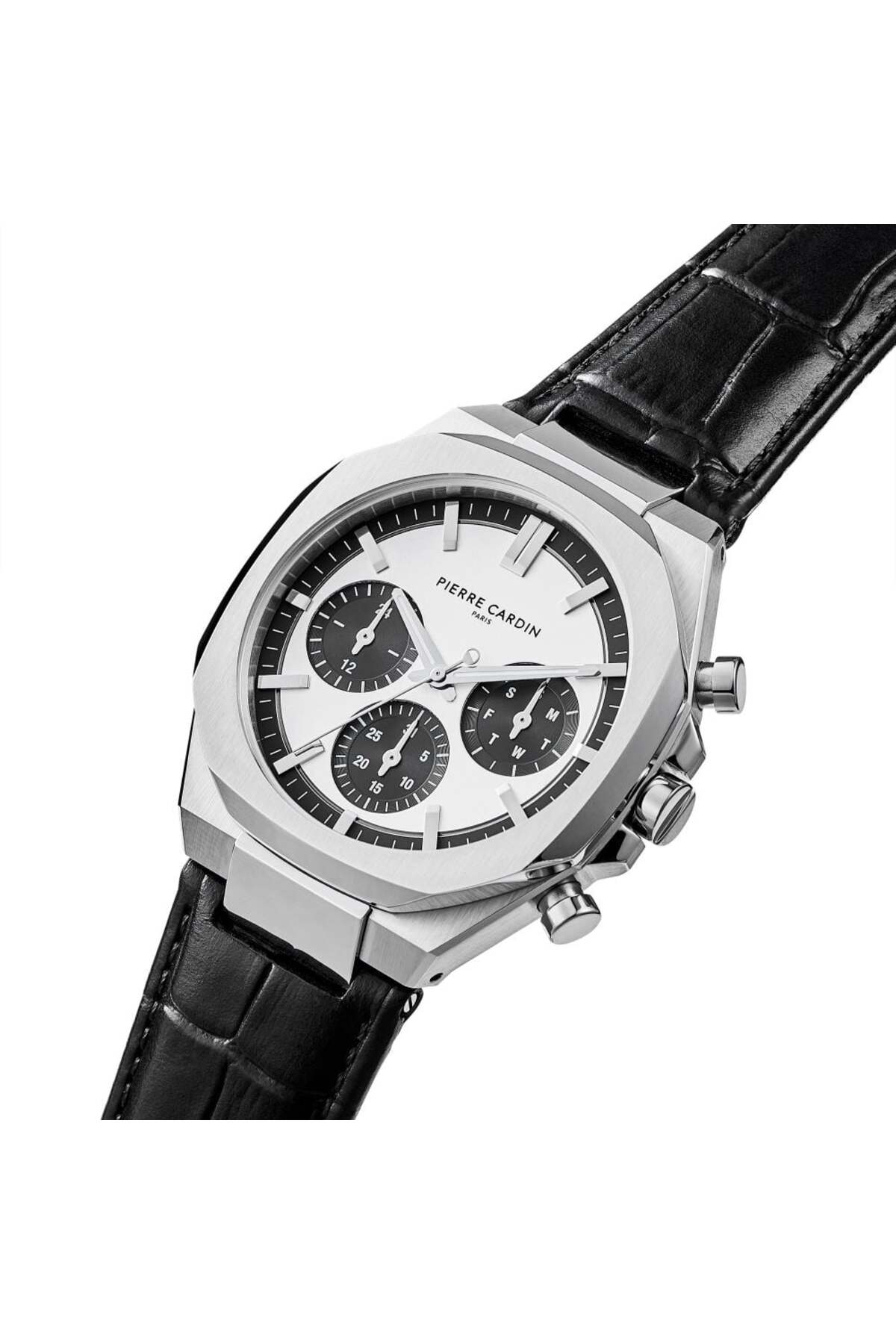 ساعت مردانه بورگوندی پیرکاردینPierre Cardin | SA10101.240031 اورجینال - تصویر 2