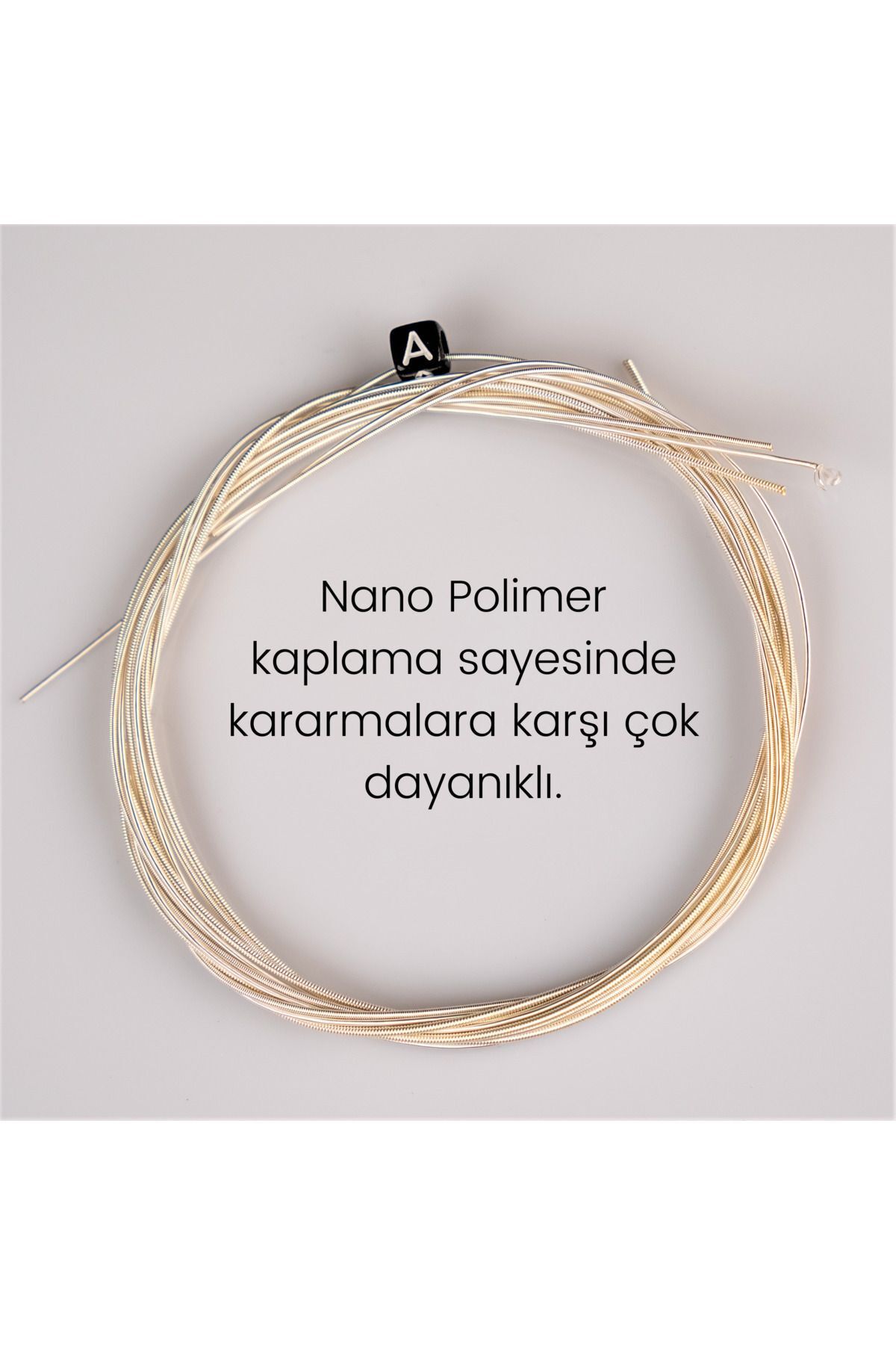 PİTBULL-Coated Series Classical Guitar String 3Lioş Set Normal Tension (String Winder Cap) 6