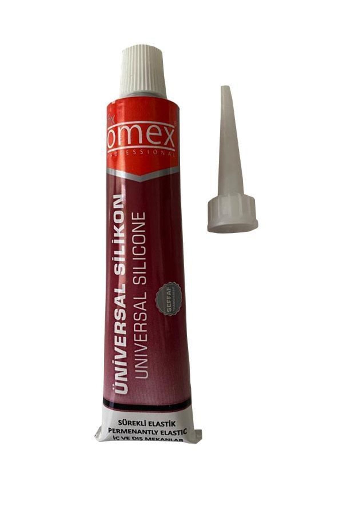 OMEX Universal Silikon 40 Ml Şeffaf