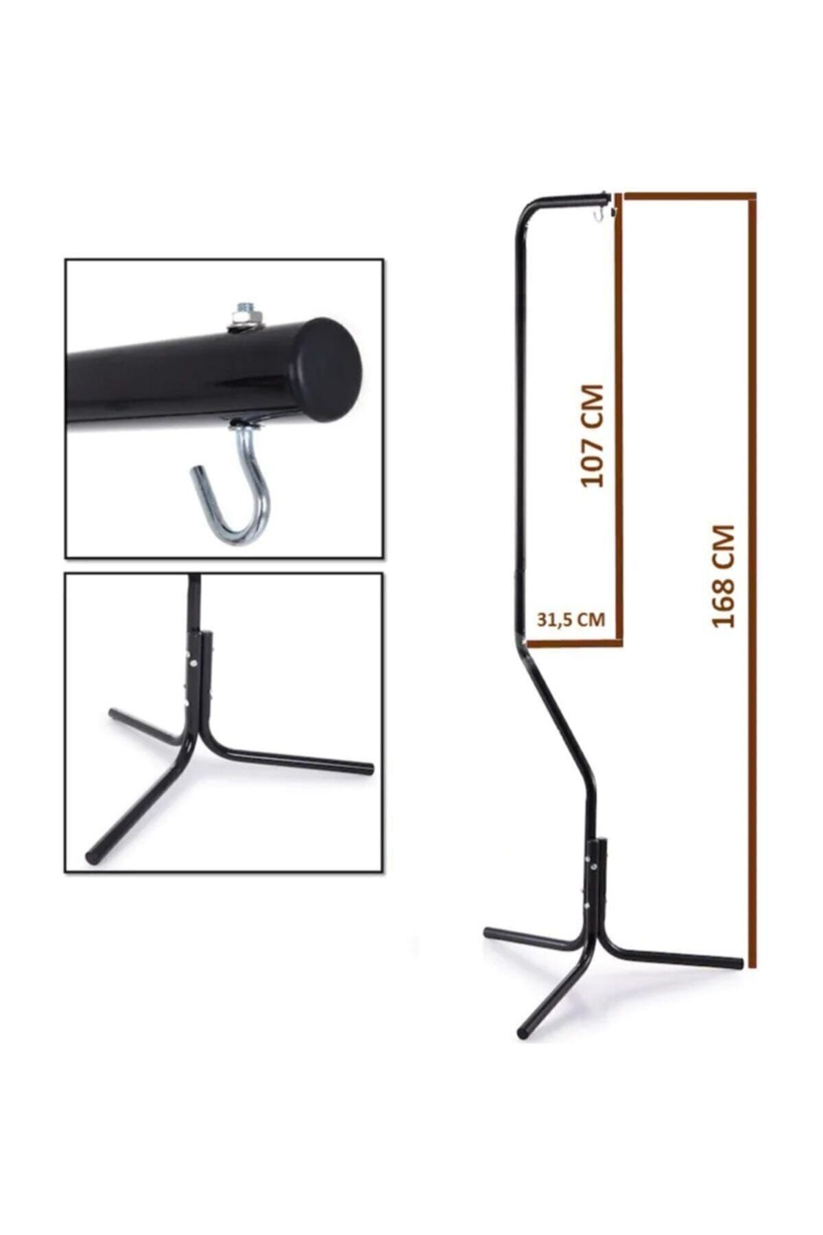 Best Büyük Boy Kafes Askılığı Ayağı Siyah - Ithal Ürün - Kalın Malzeme