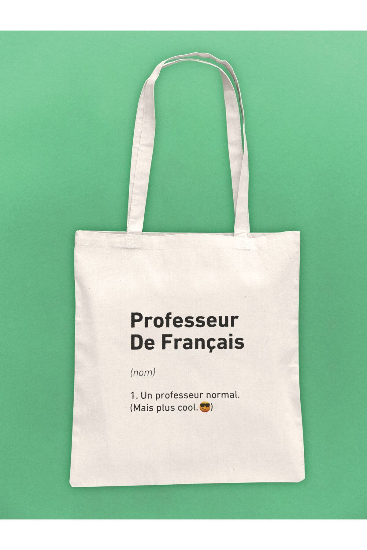 daystore-Profesor de franceză - Geantă de pânză, Seria Profesor 1