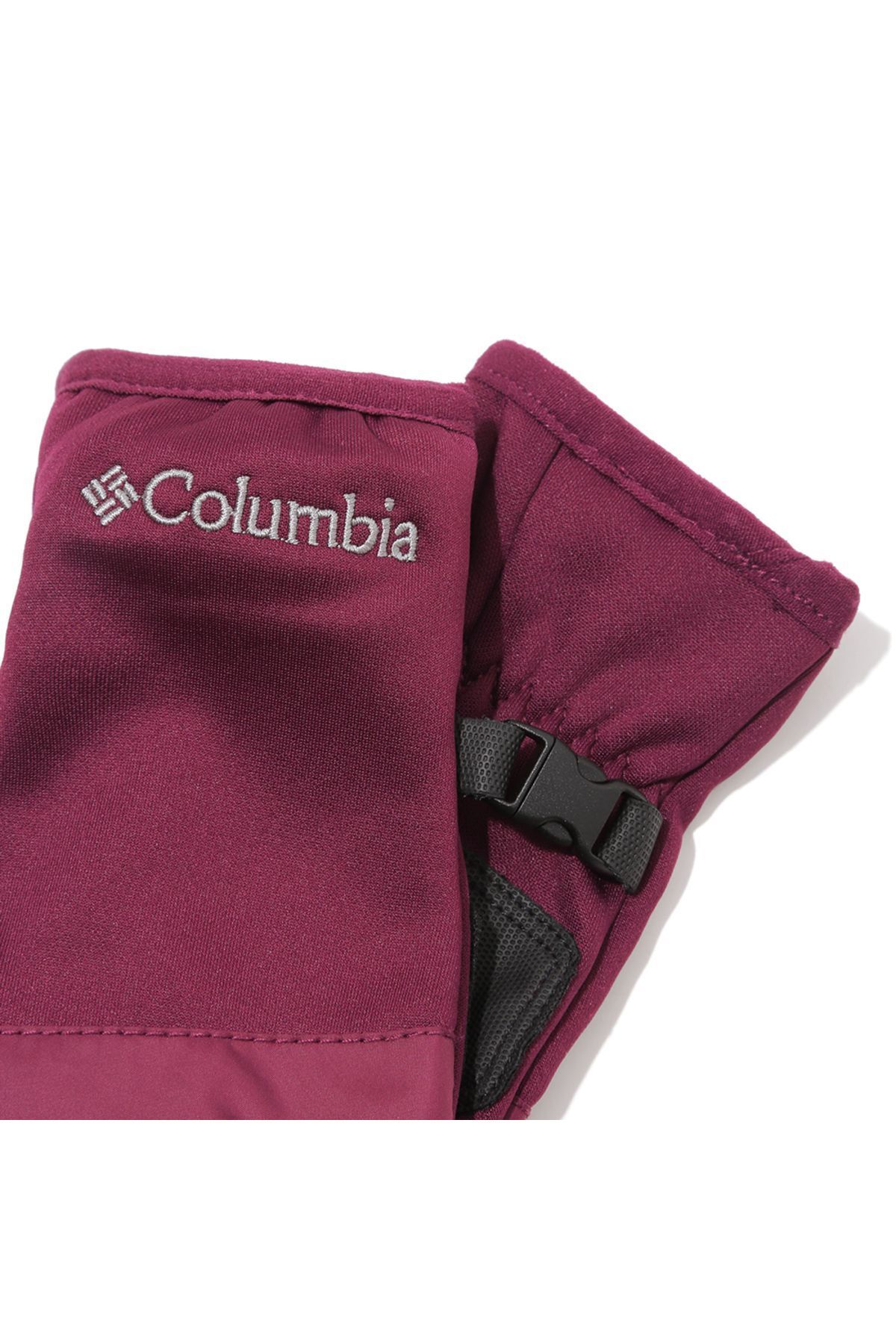 کلاه بافتنی قرمز زنانه کلاهک ابری دستکش پشمی کلارت Columbia